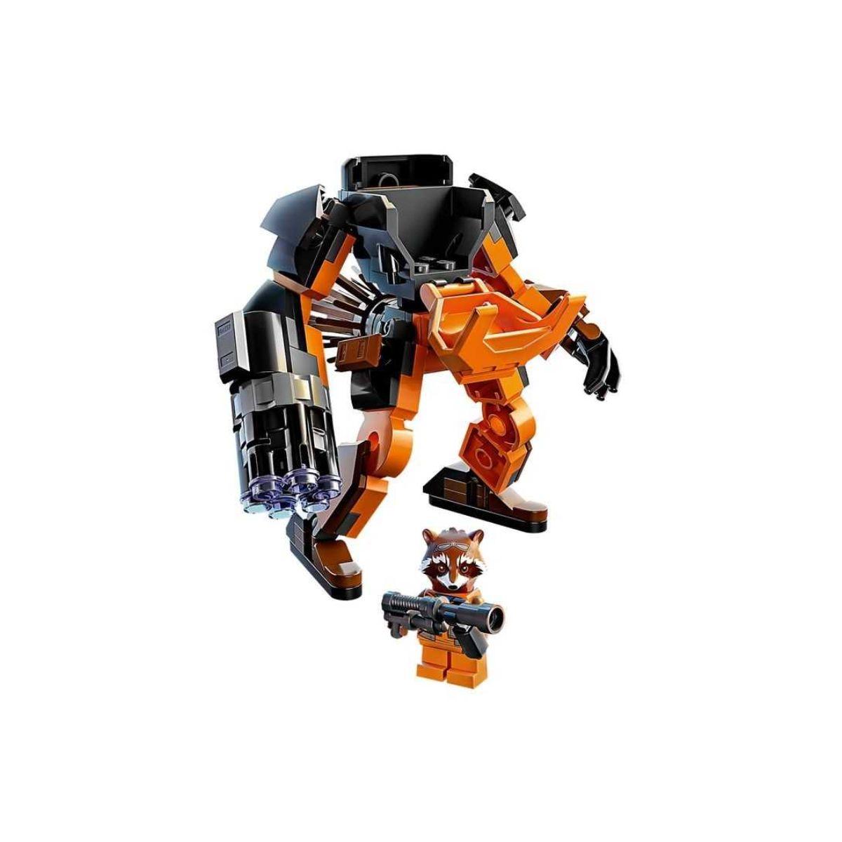 Armadura Rob√Ìtica De Rocket Lego Super Heroes-9