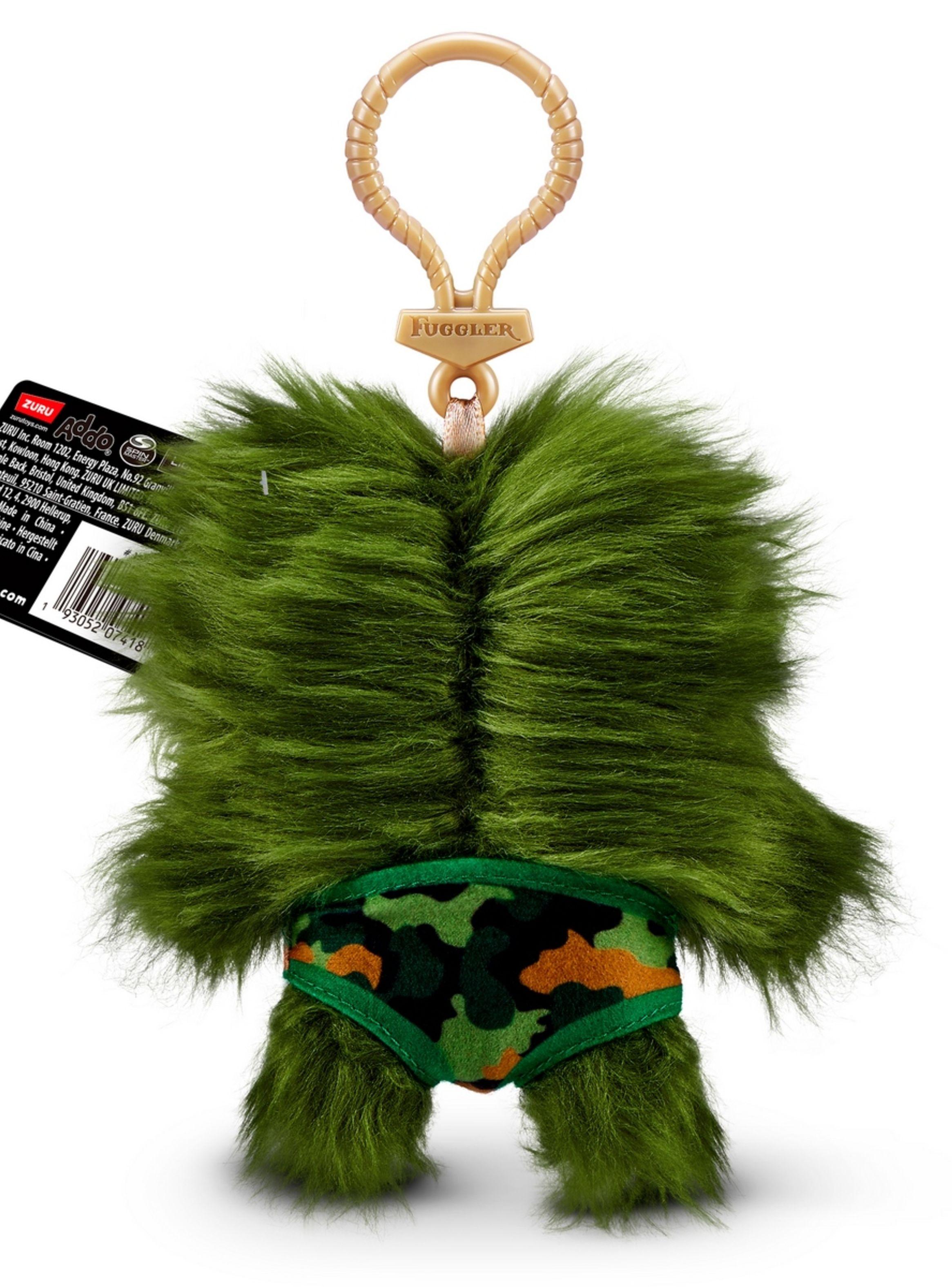 PELUCHE LLAVERO FUGGLERS DE 13 CMS DE ZURU - VERDE-2