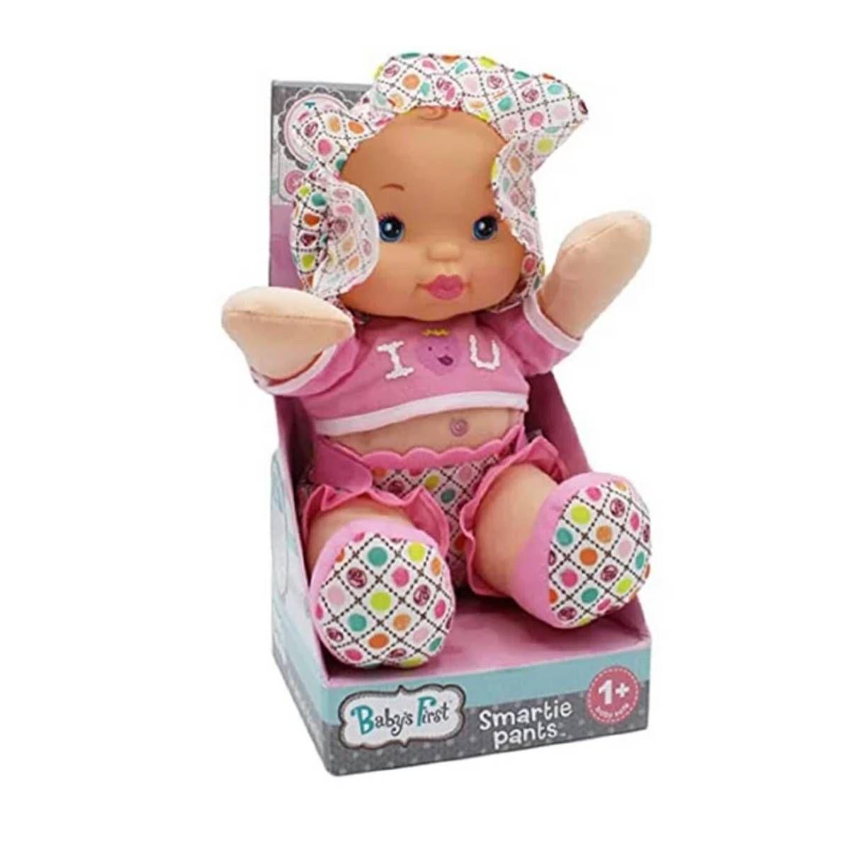 Muñeca Baby´S First Smartie Pants 34 Cm - Polera Rosada-2