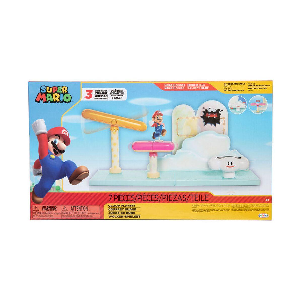 Super Mario Nintendo 6 Cm Playset Nube-5