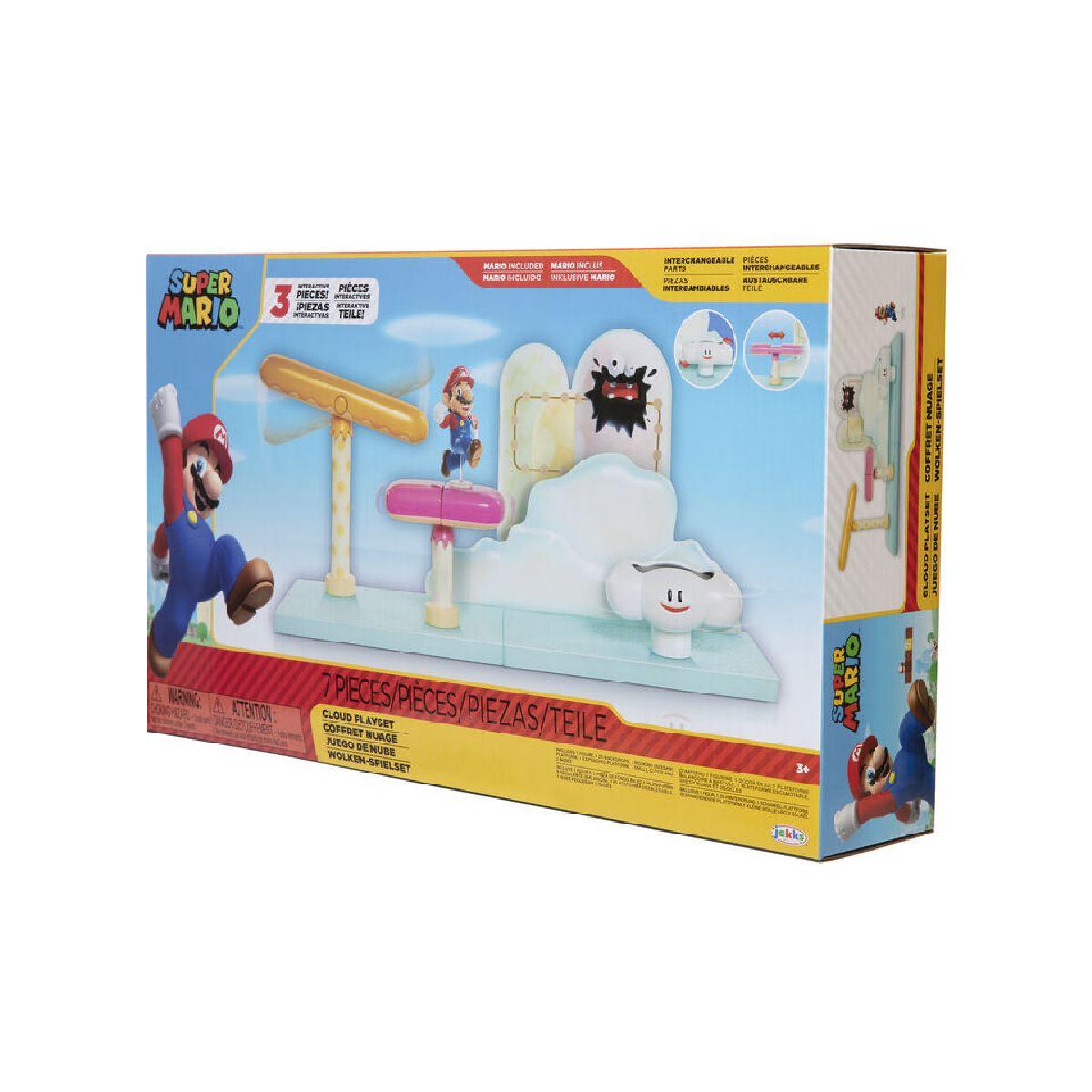 Super Mario Nintendo 6 Cm Playset Nube-7