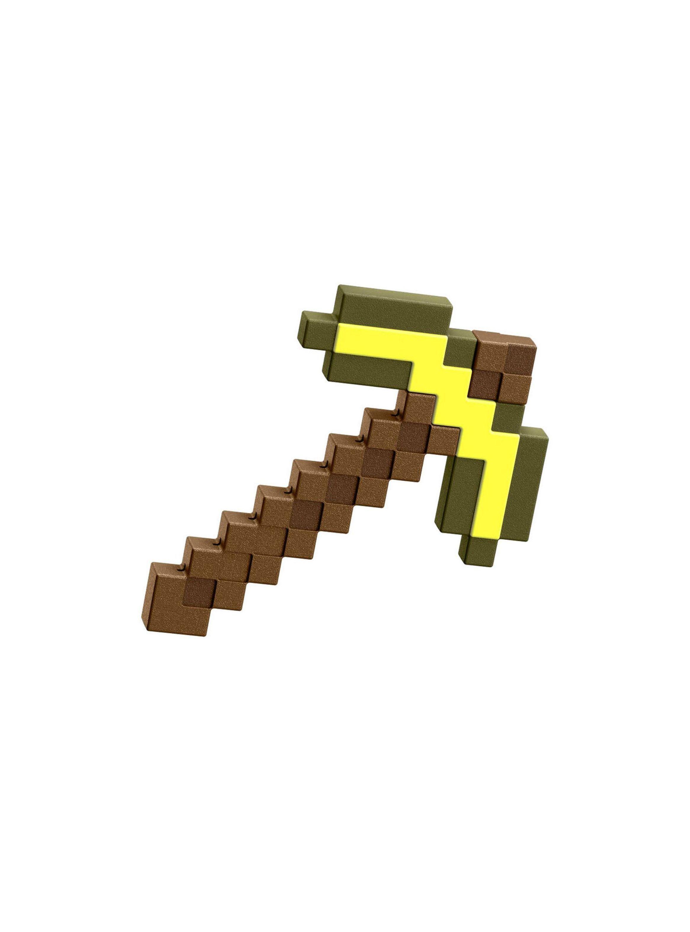 MINECRAFT VANILLA  ARMAS DE BATALLA ROLEPLAY - PICO DORADO-0