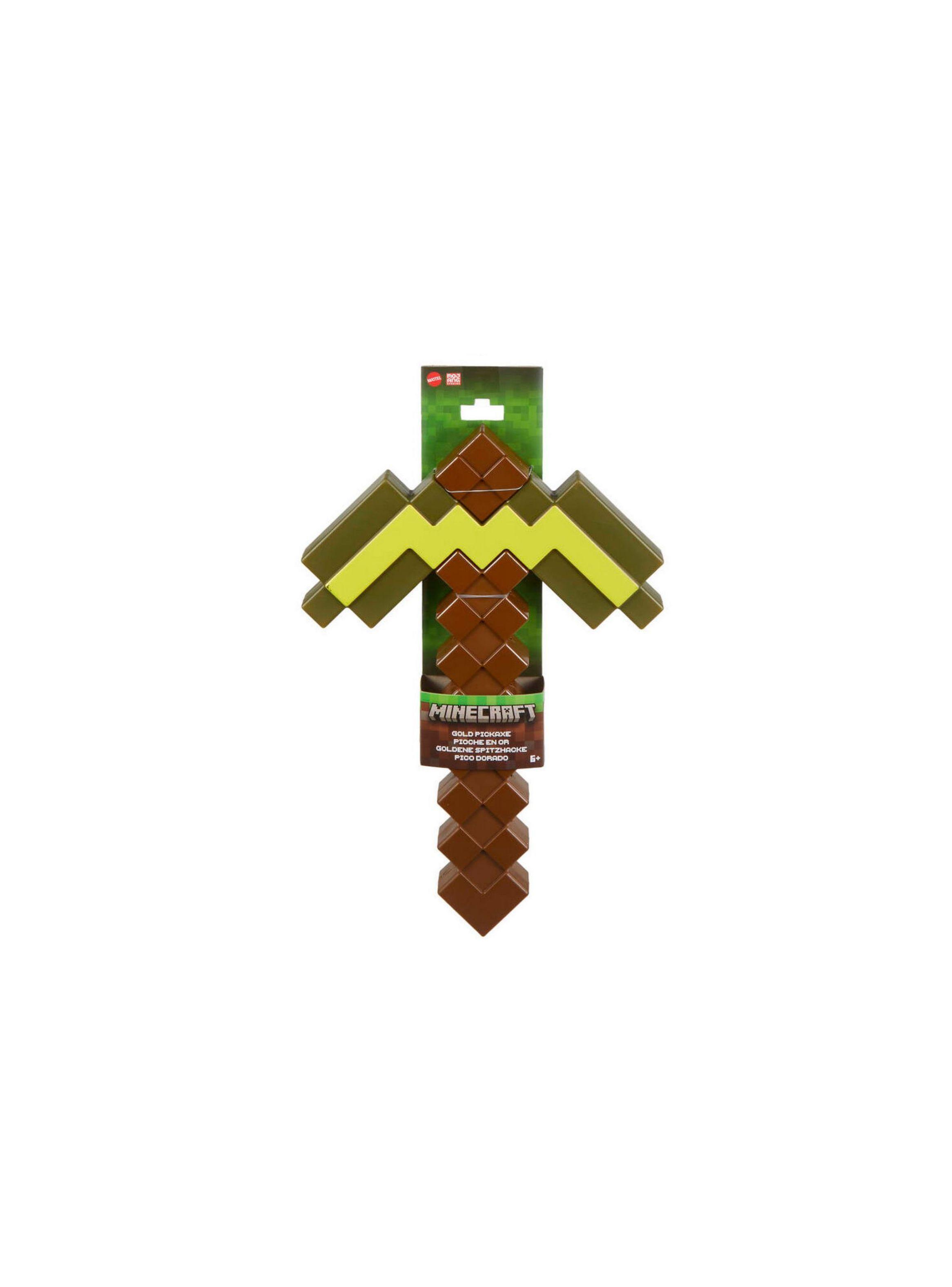MINECRAFT VANILLA  ARMAS DE BATALLA ROLEPLAY - PICO DORADO-1