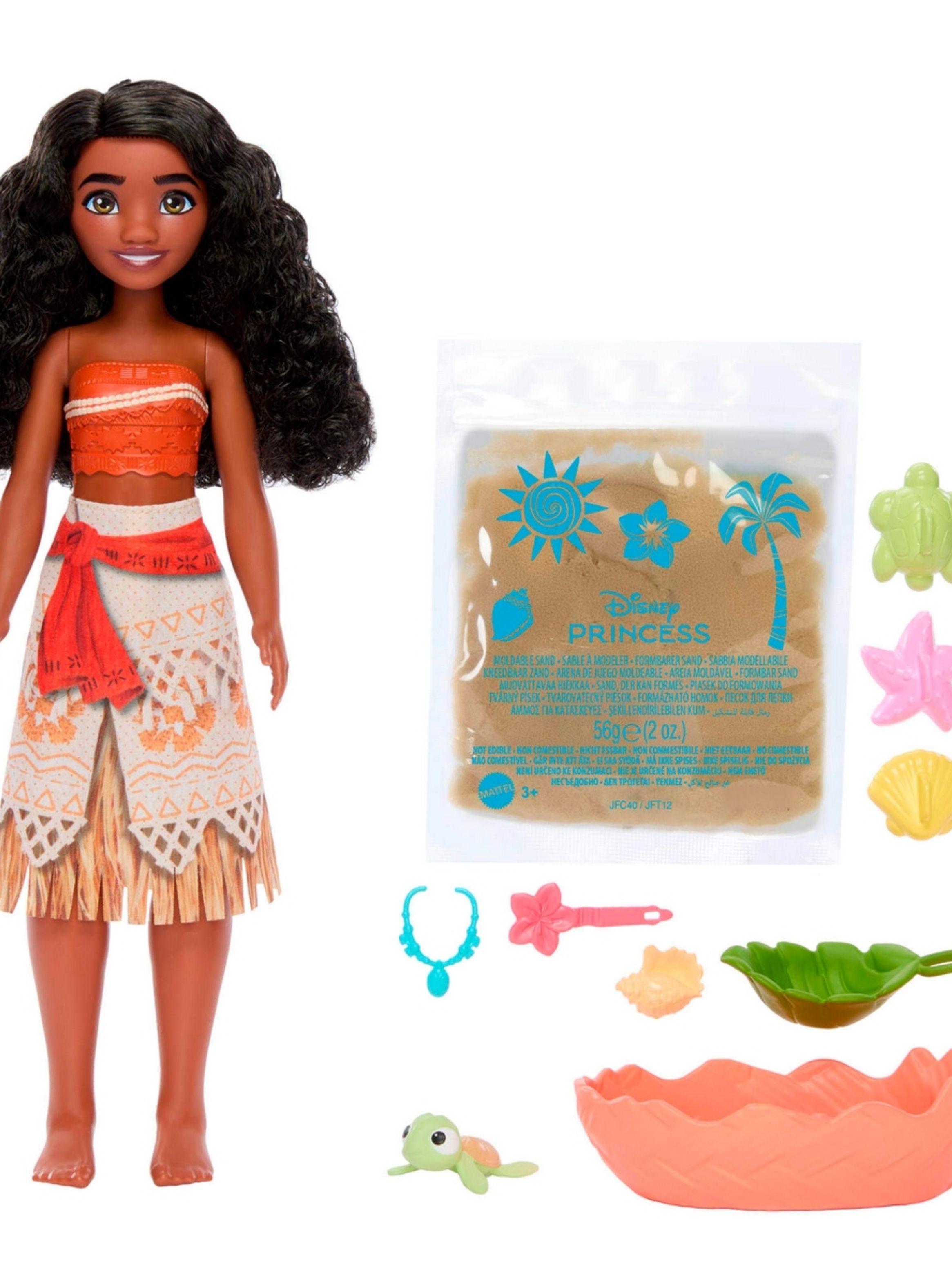 Disney Princesa Set De Juego Moana Con Tortuga Bebe-2