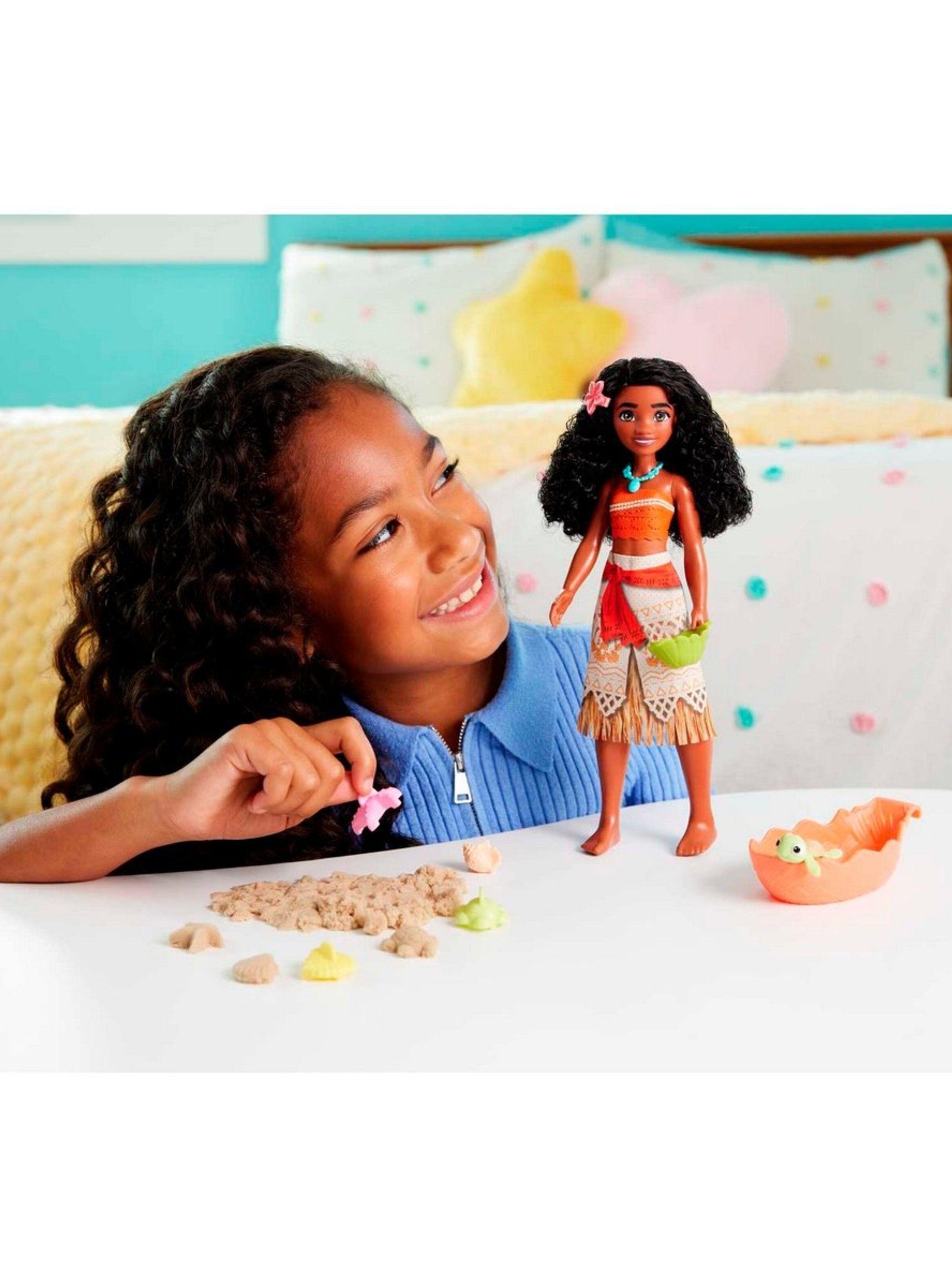 Disney Princesa Set De Juego Moana Con Tortuga Bebe-6