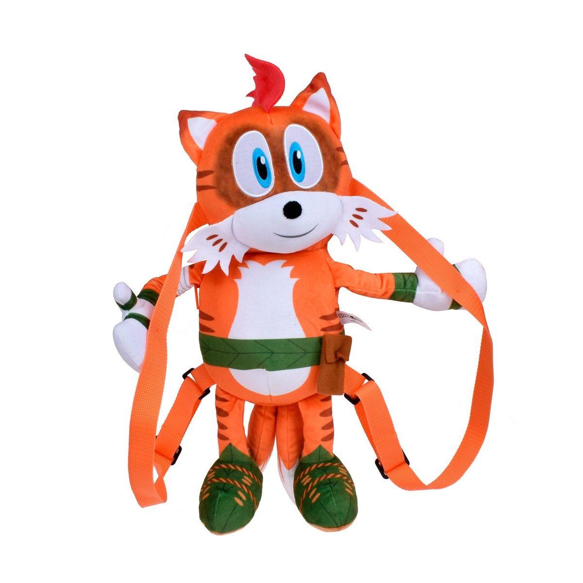 Peluche Mochila De 30 Cms Sonic - Tails-0