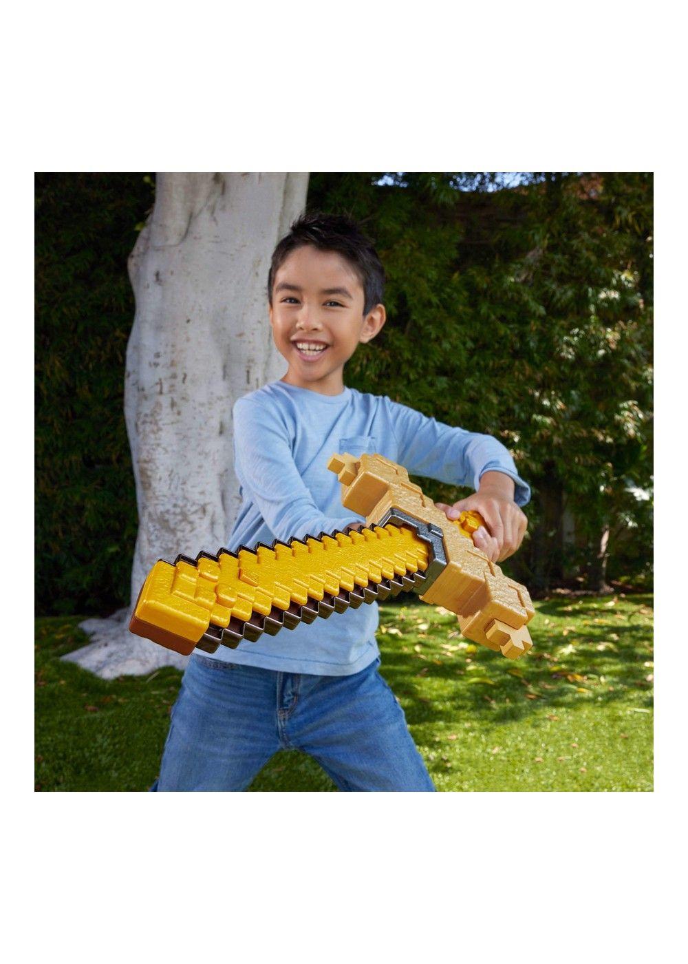 MINECRAFT JUGUETE ESPADA PICO TRANSFORMABLE VERSIÓN INVENTOR-1