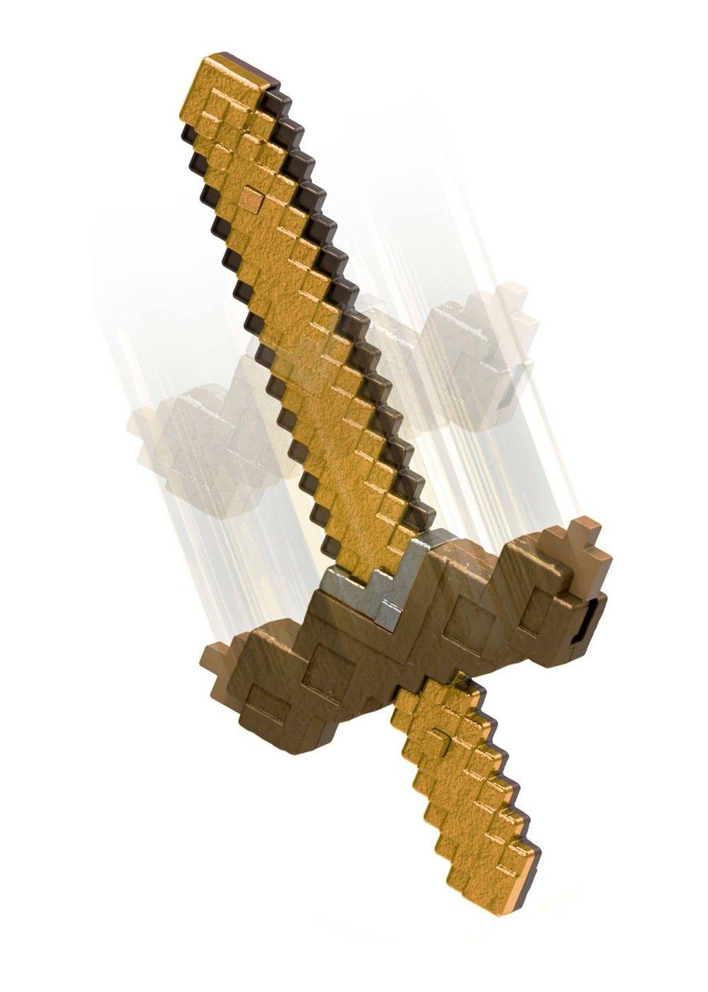 MINECRAFT JUGUETE ESPADA PICO TRANSFORMABLE VERSIÓN INVENTOR-2
