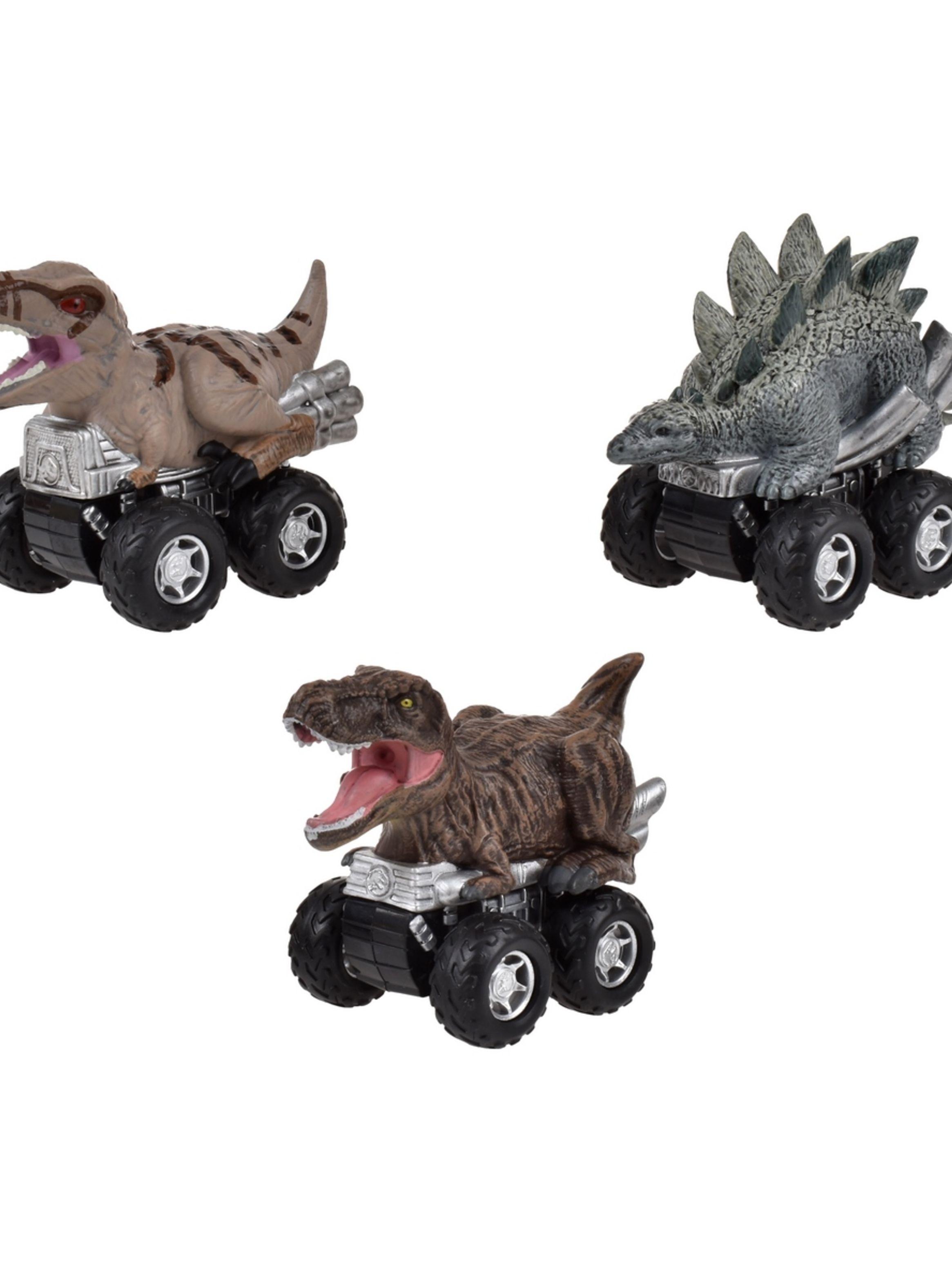 PACK 3 DINOSAURIOS VEHÍCULO PULLBACK JURASSIC-0