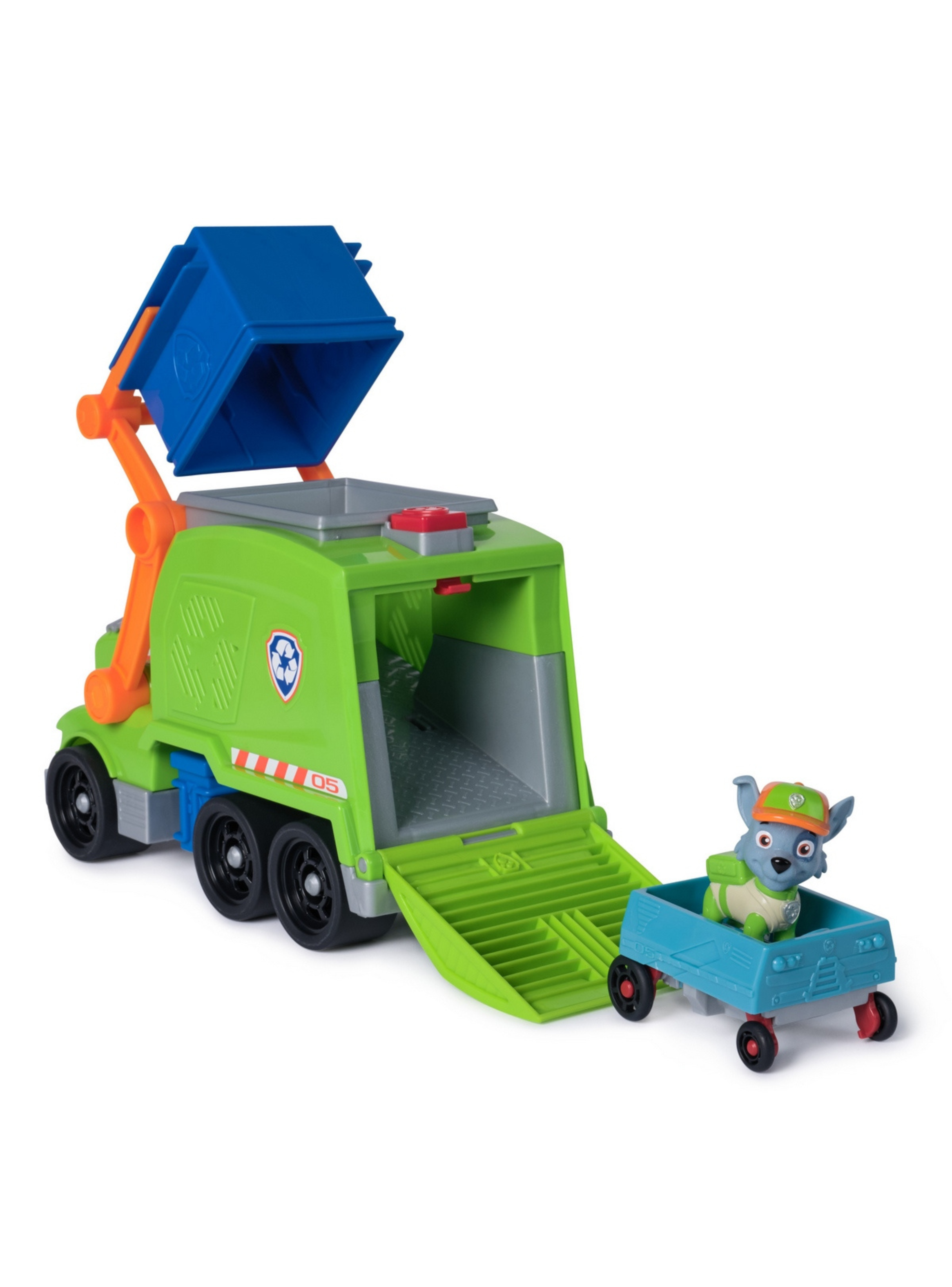 Paw patrol camión de reciclaje rocky-2
