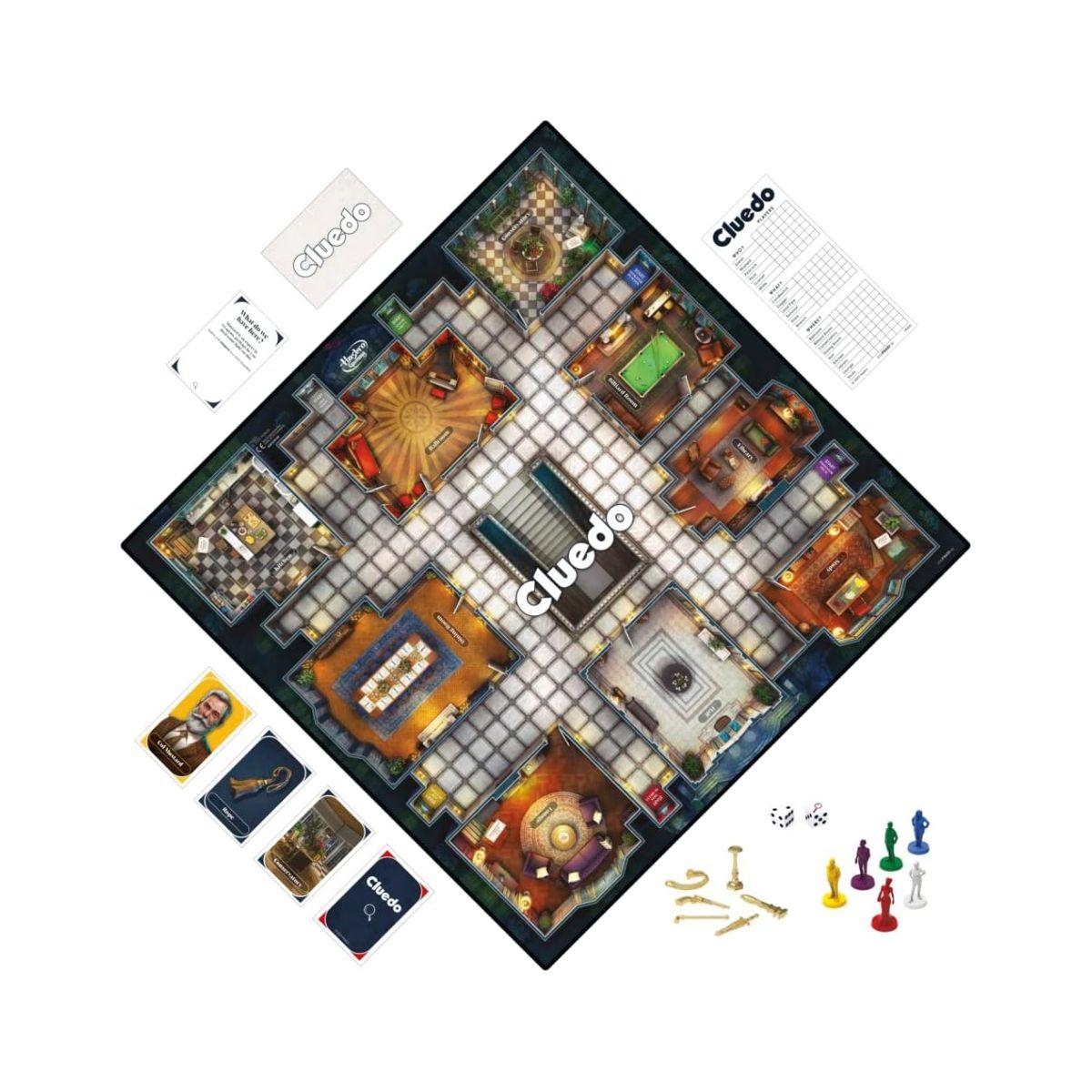Clue Juego de Mesa-6