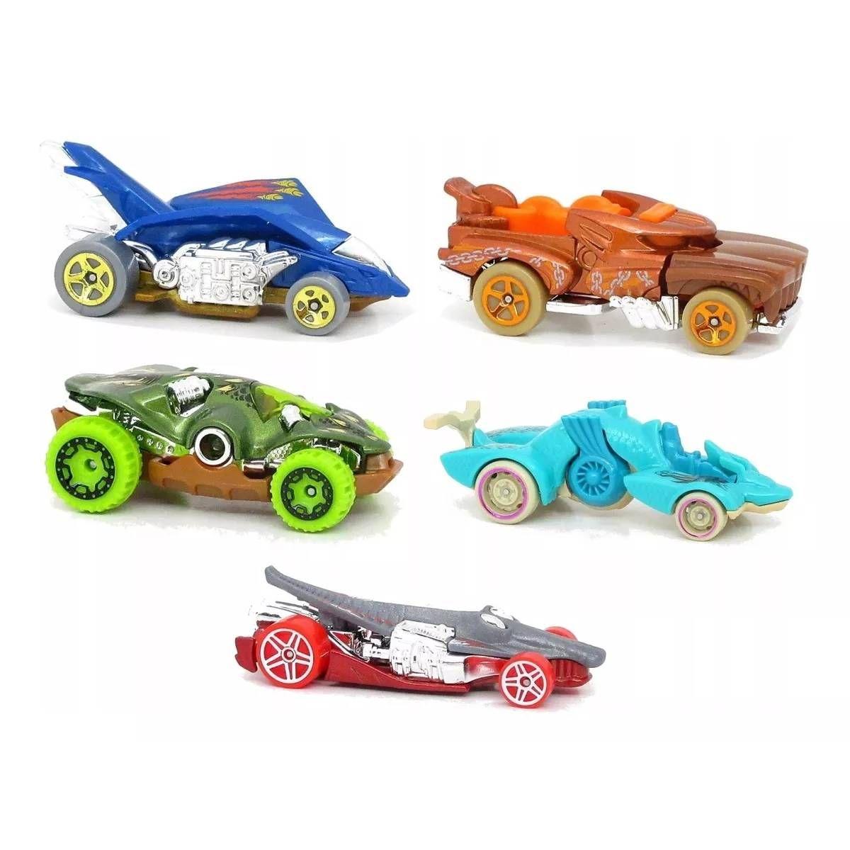 Pack 5 Autos Basicos Hotwheels - Street Beasts-1