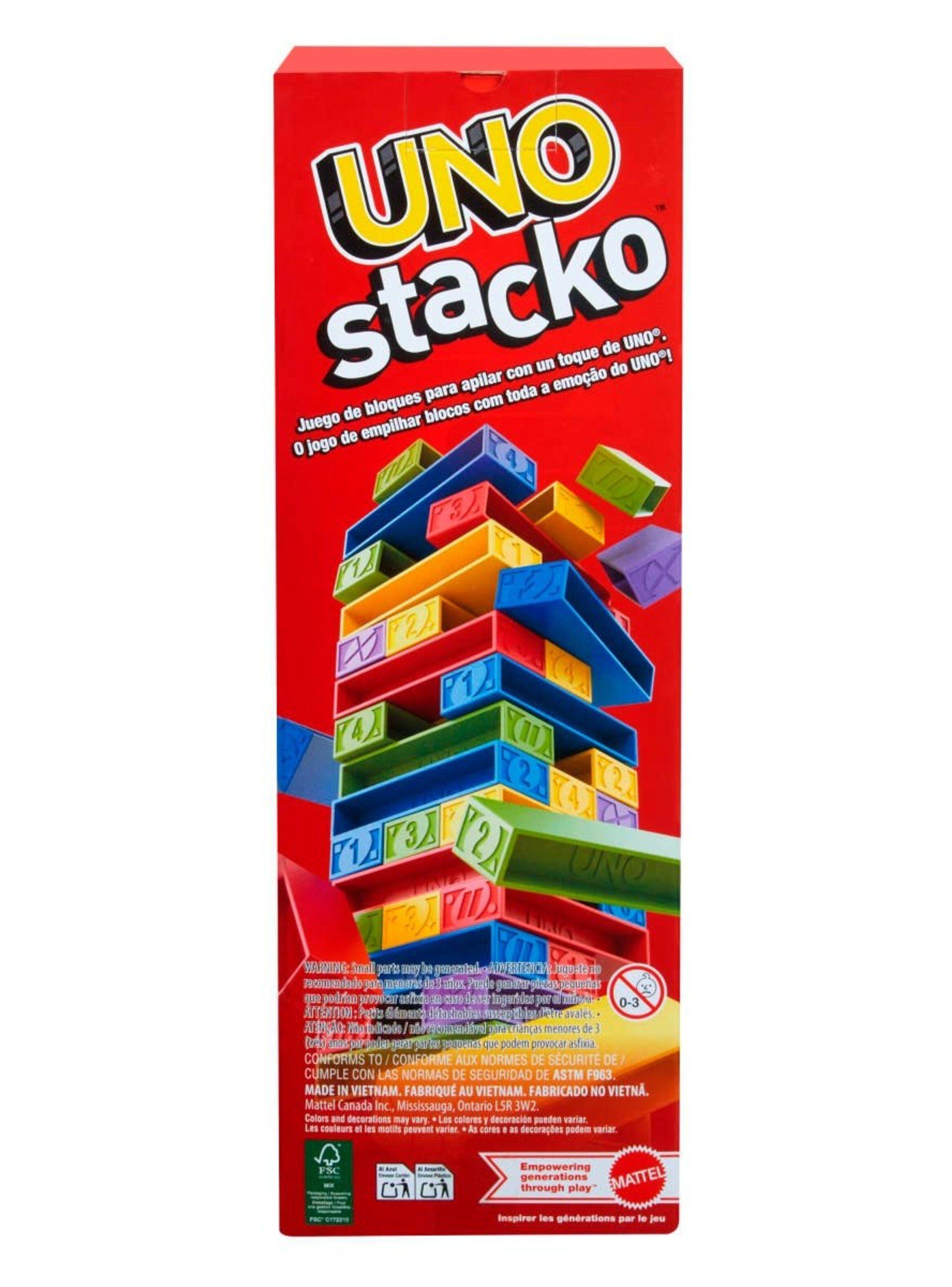 Uno juego de mesa stacko segunda versión-2