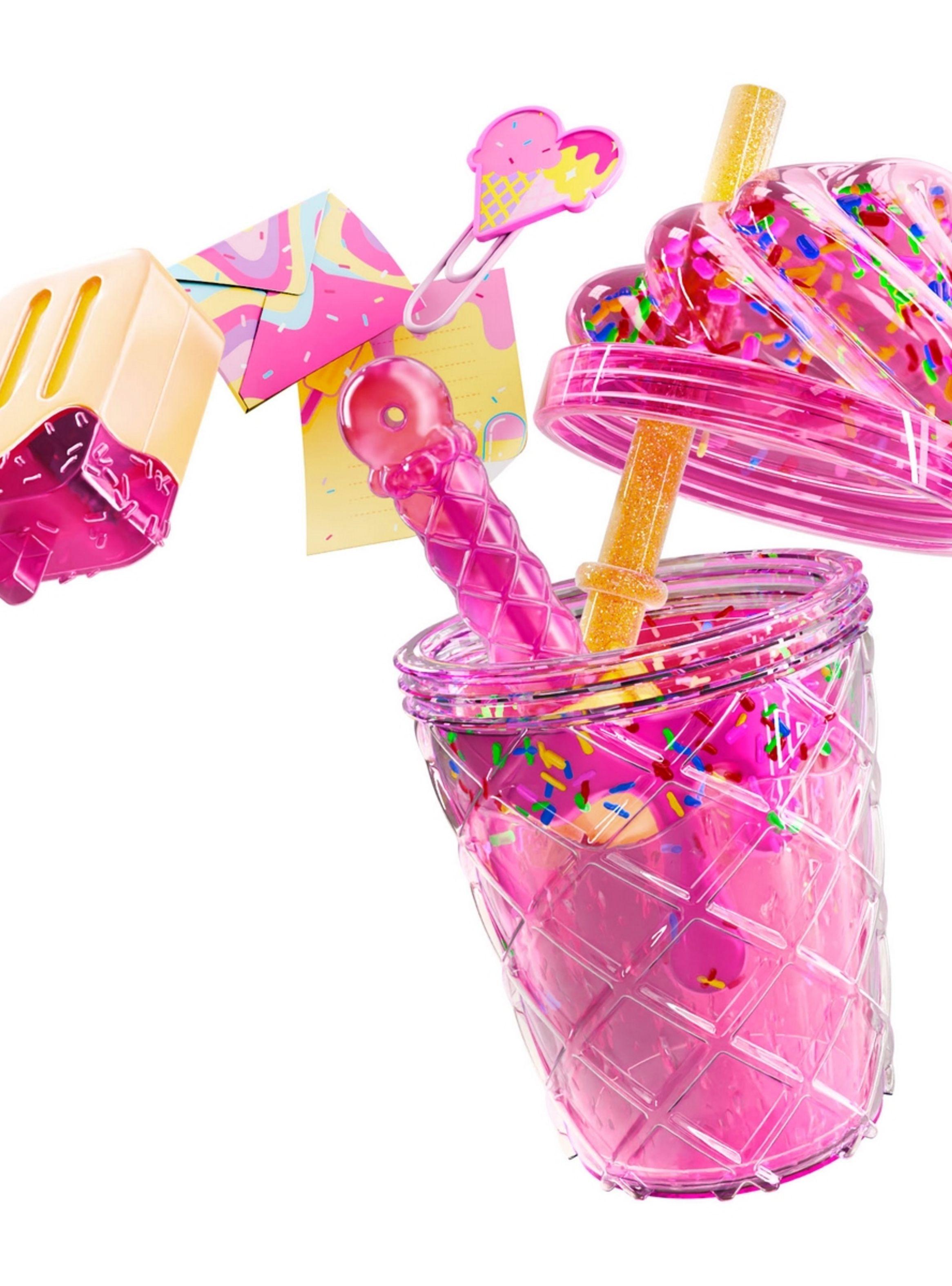 Mini Vasocute Cups Con Acc Real Littles - Sundae Luxe-0