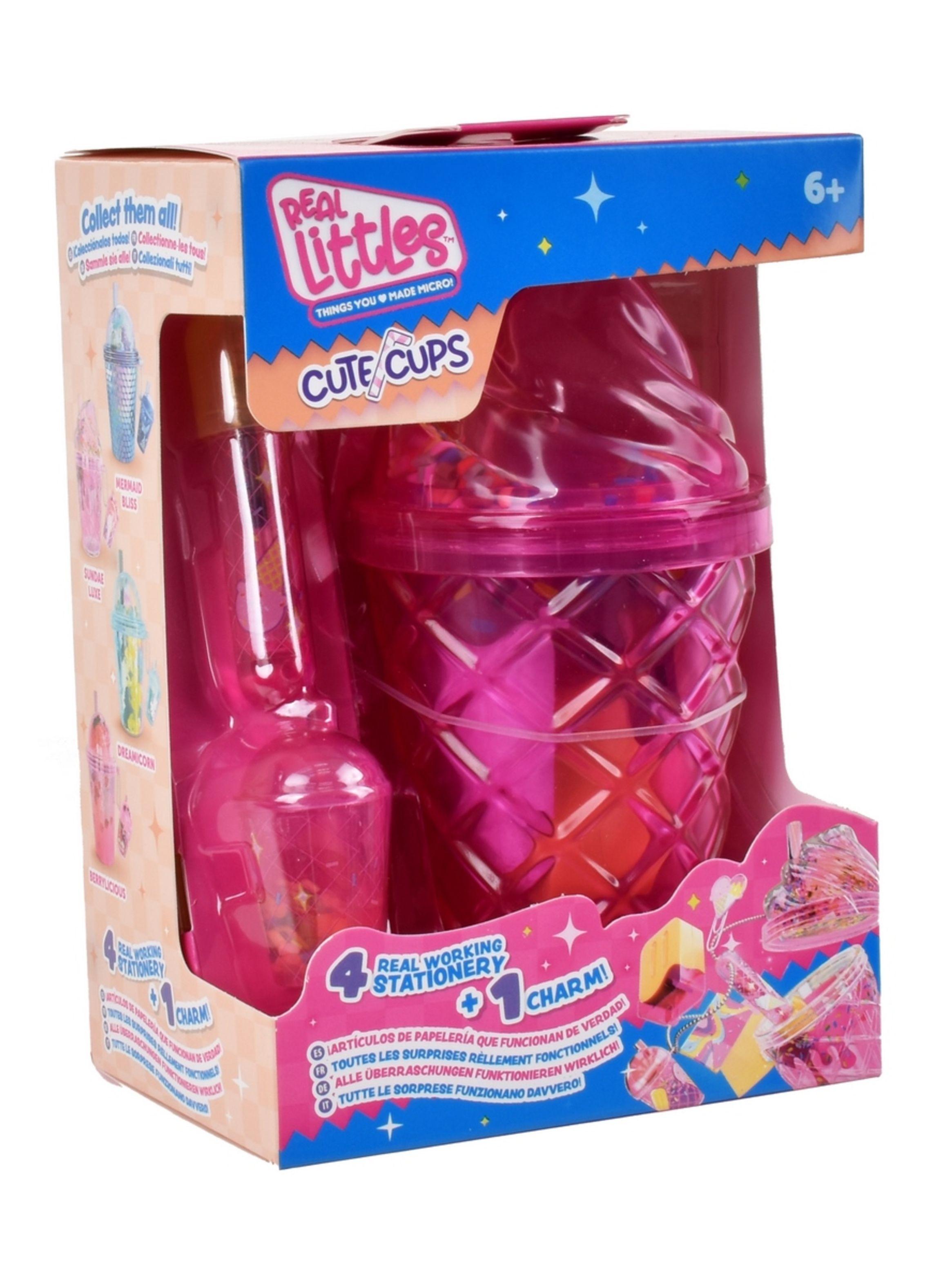 Mini Vasocute Cups Con Acc Real Littles - Sundae Luxe-1