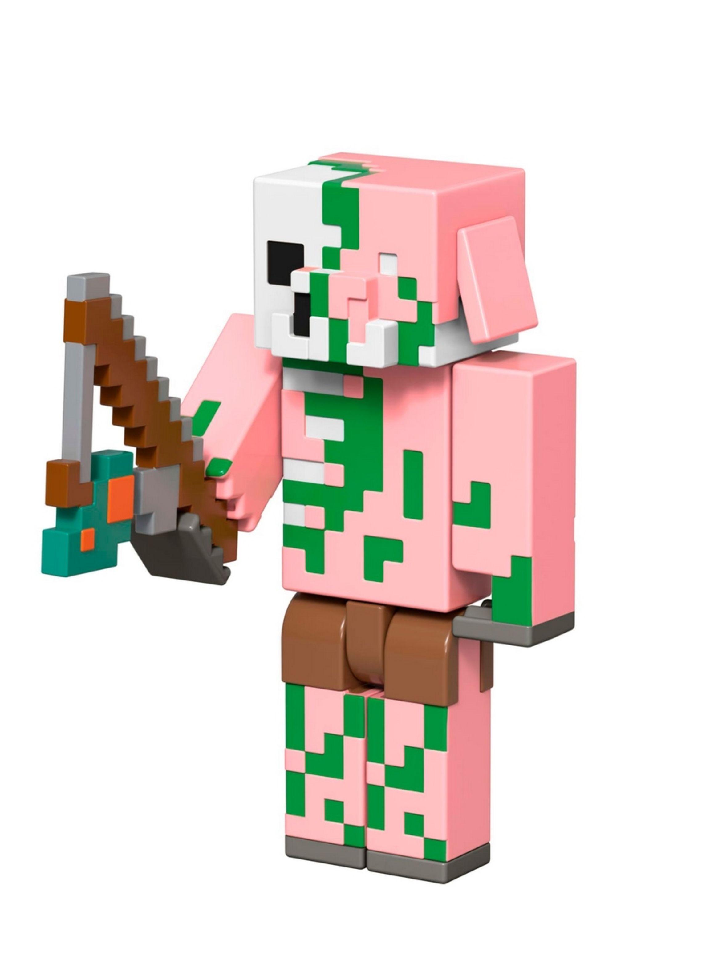 Minecraft figura 8cm crafting 2-pack-piglin zombie y strider-2