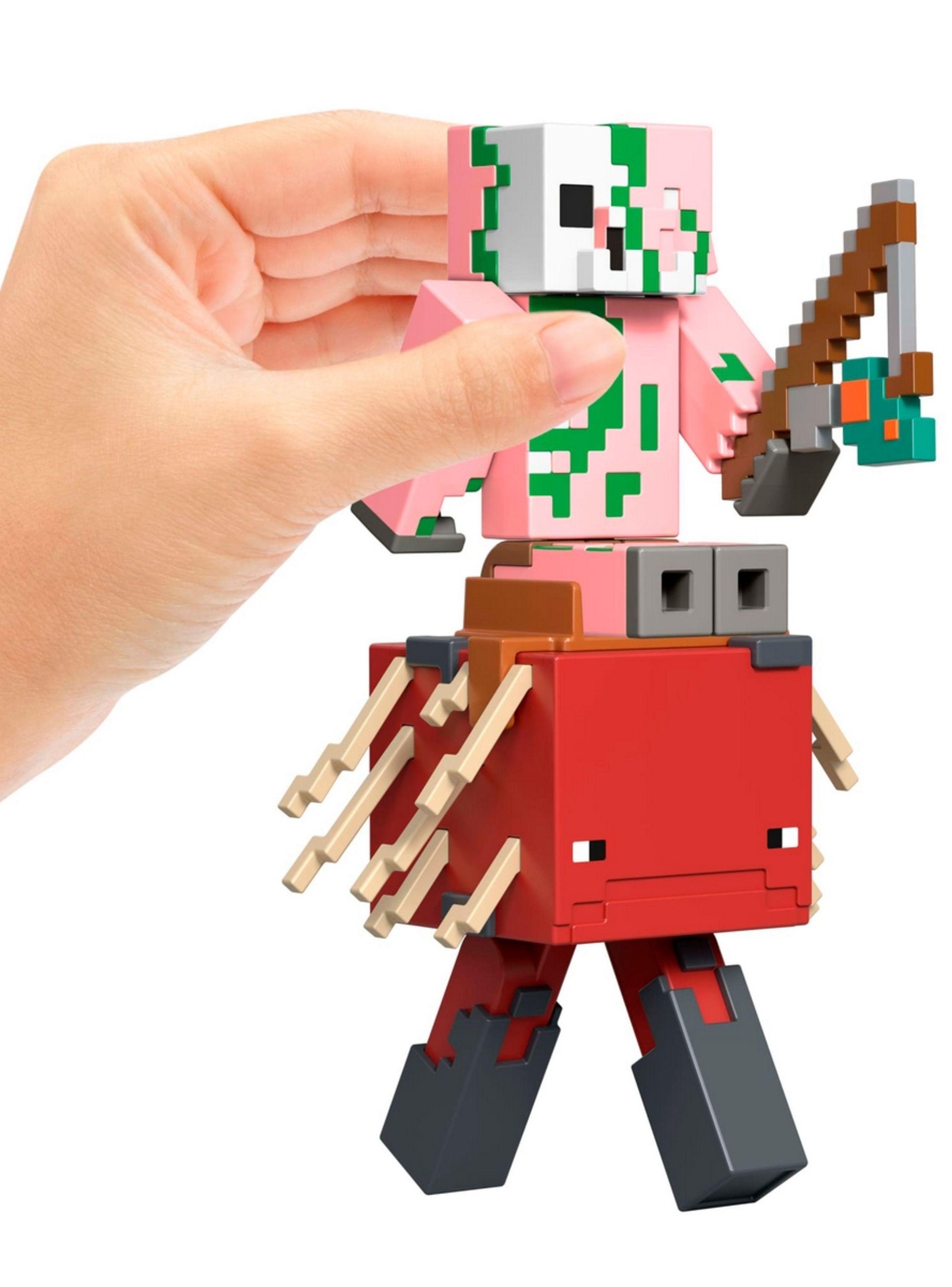Minecraft figura 8cm crafting 2-pack-piglin zombie y strider-5