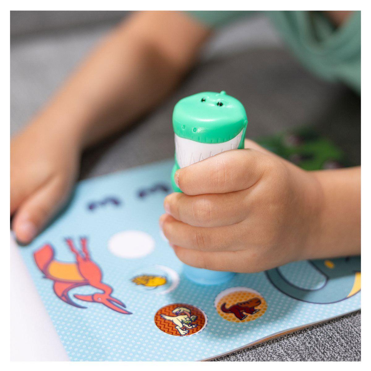 Estampador Melissa and Doug dinosaurios con 300 stickers-4