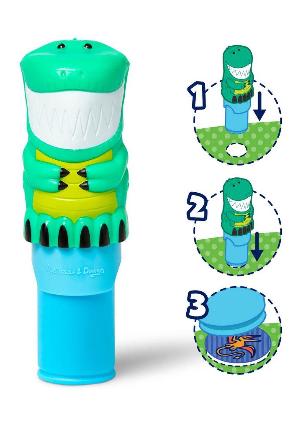 ESTAMPADOR WOW CON 300 STICKERS MELISSA AND DOUG - DINOSAURIO-2