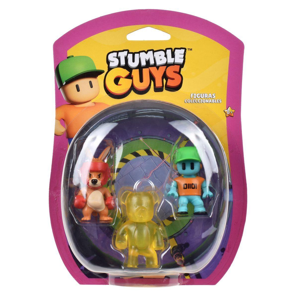 PACK 3 FIGURAS 5 CMS STUMBLE GUYS - PINEAPPLE BEAR-2