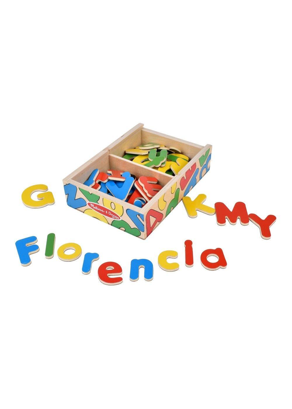 ALFABETO MAGNETICO DE MADERA MELISSA AND DOUG-0