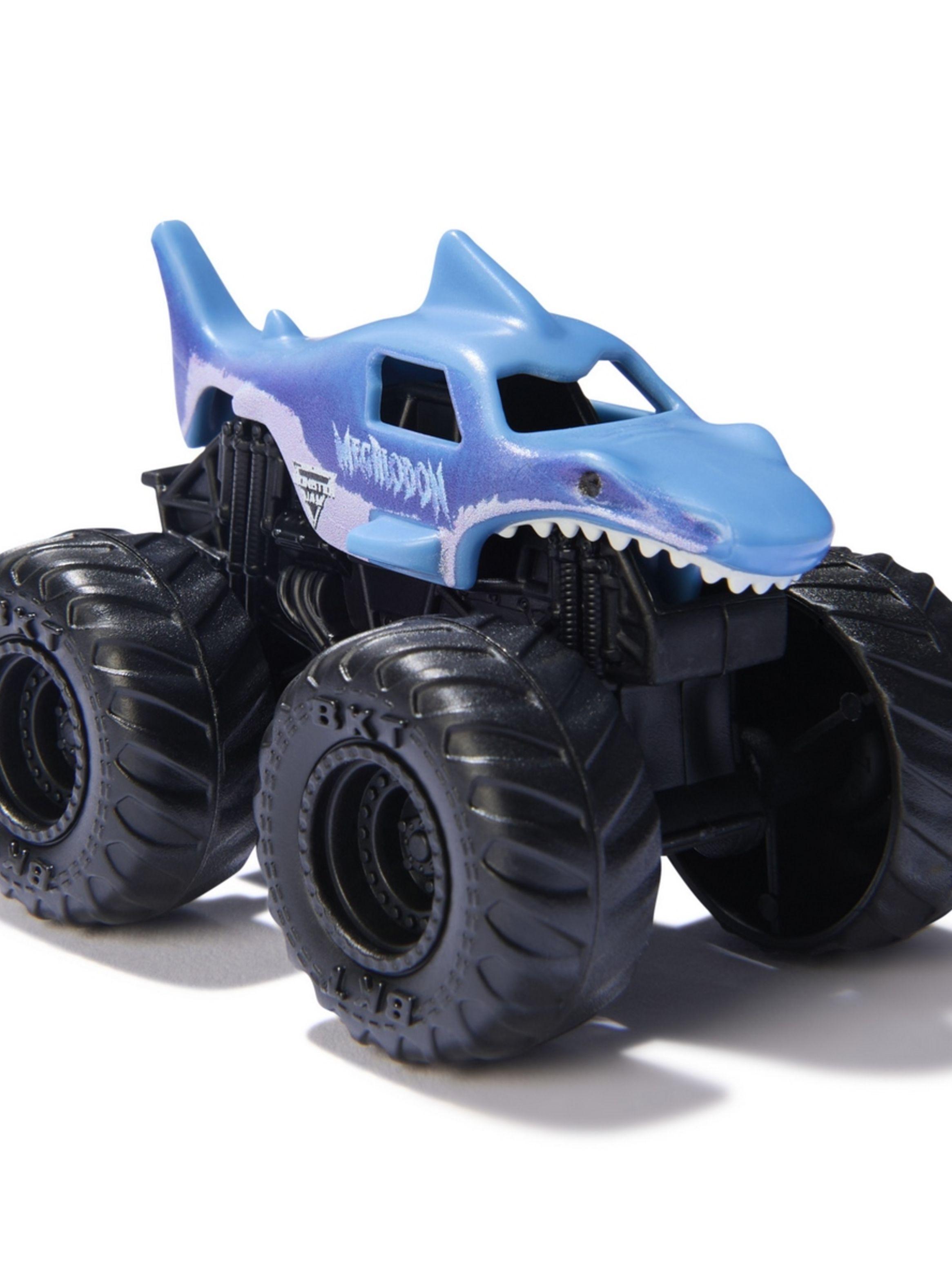 Mini vehículo Monster Jam colección Megalodon escala 1:72-0