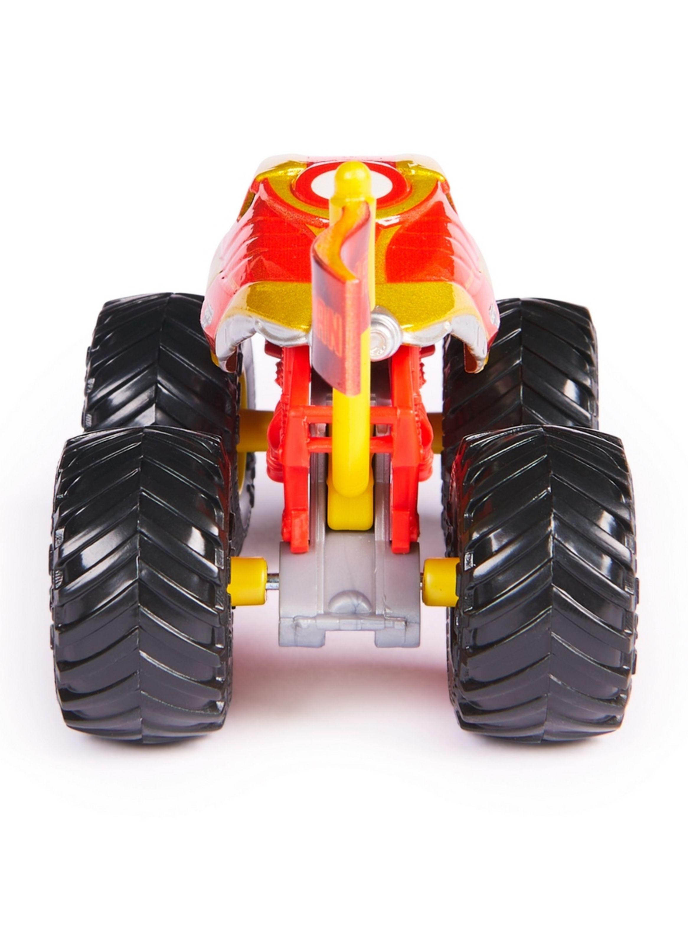 MONSTER JAM VEHÍCULOS METALICOS 1:64 MARVEL - IRON MAN-1