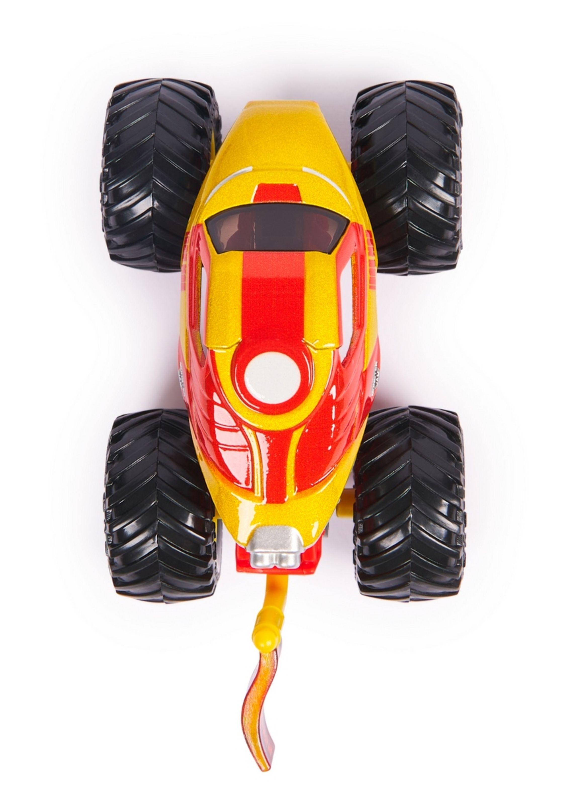 MONSTER JAM VEHÍCULOS METALICOS 1:64 MARVEL - IRON MAN-2