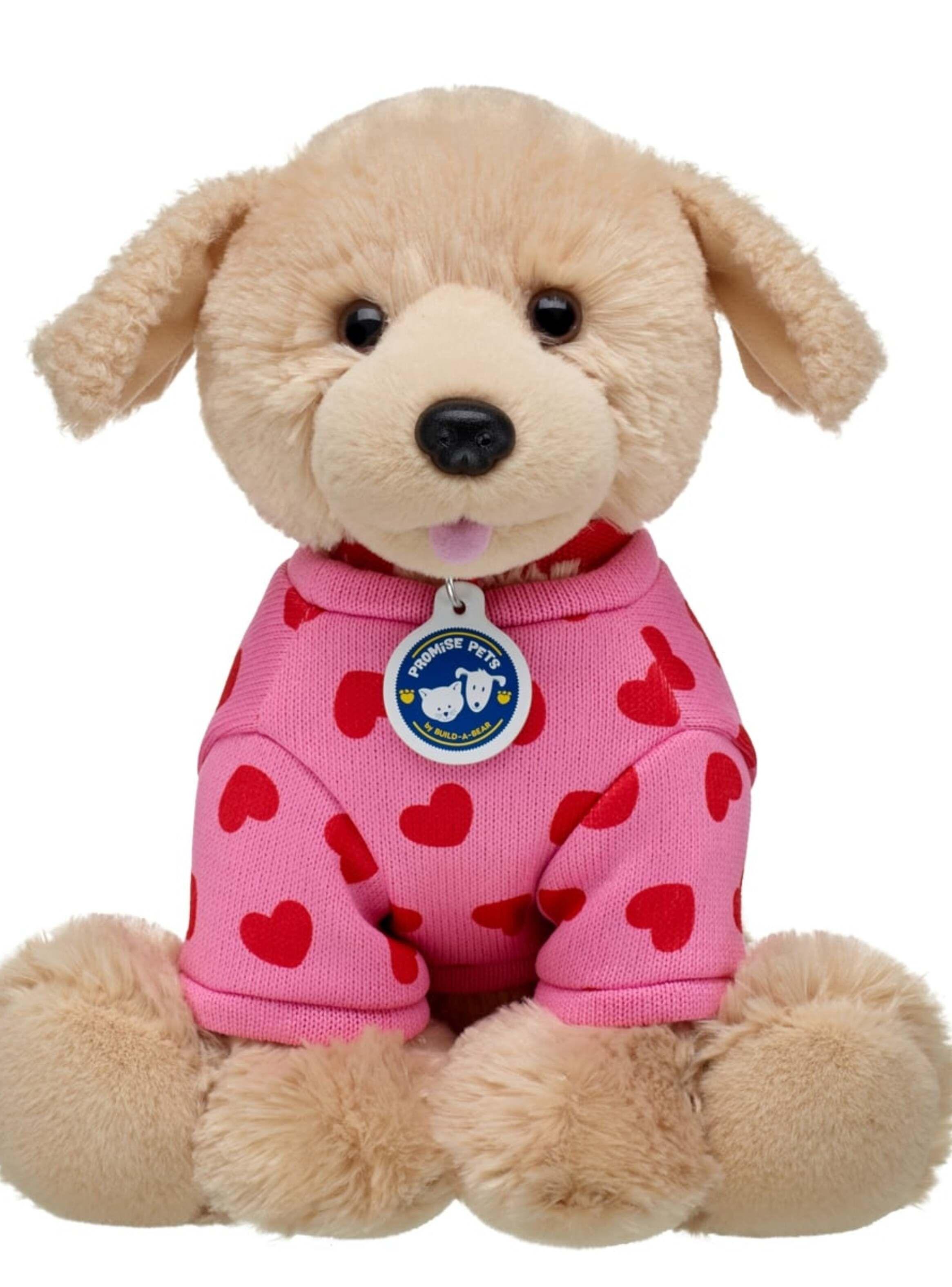 Polerón Rosa Corazones PP Build-A-Bear-2