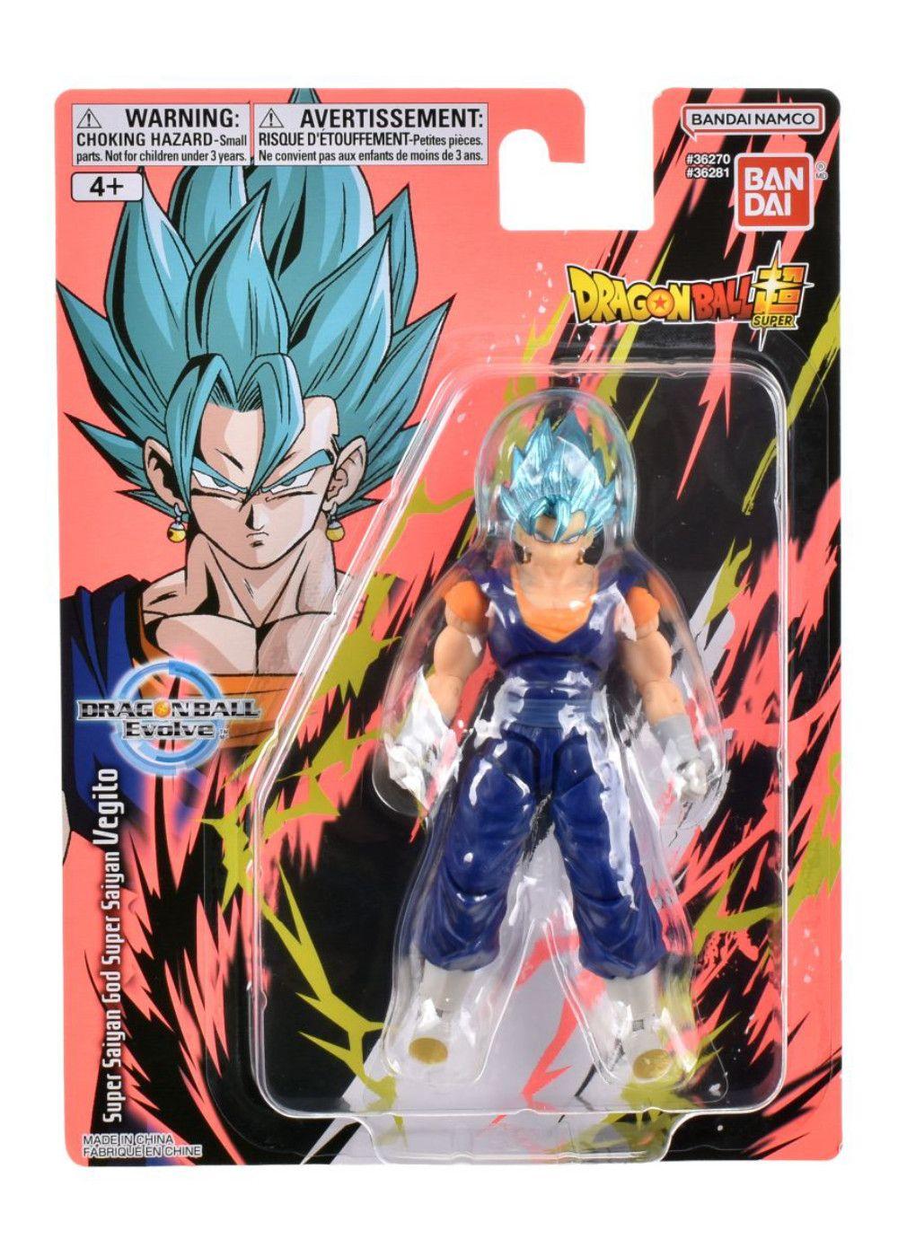 FIGURA 13 CM. ARTICULADA DRAGON BALL DE BANDAI - SUPER SAIYAN GOD VEGITO-2