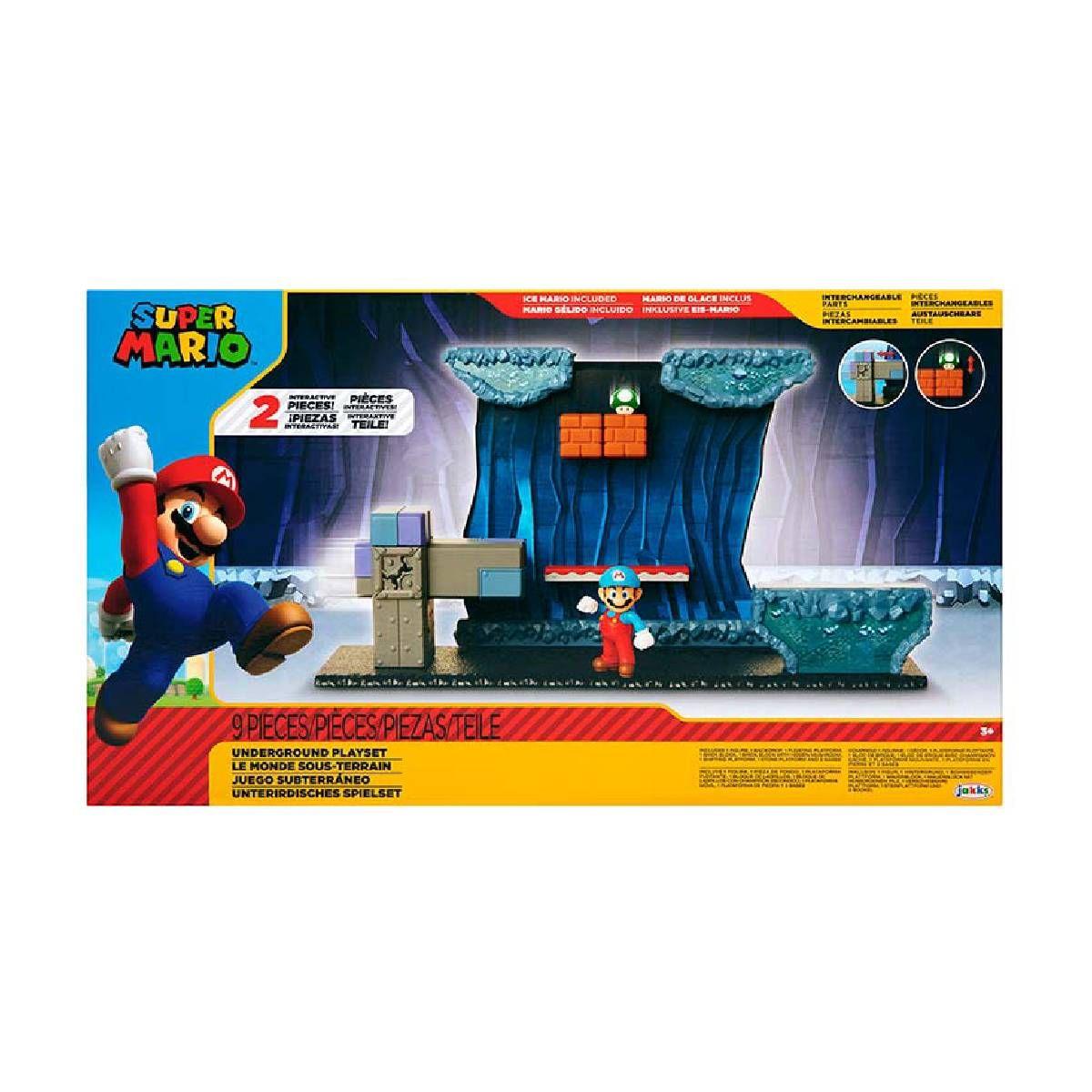 Playset Nintendo Super Mario colección underground-3