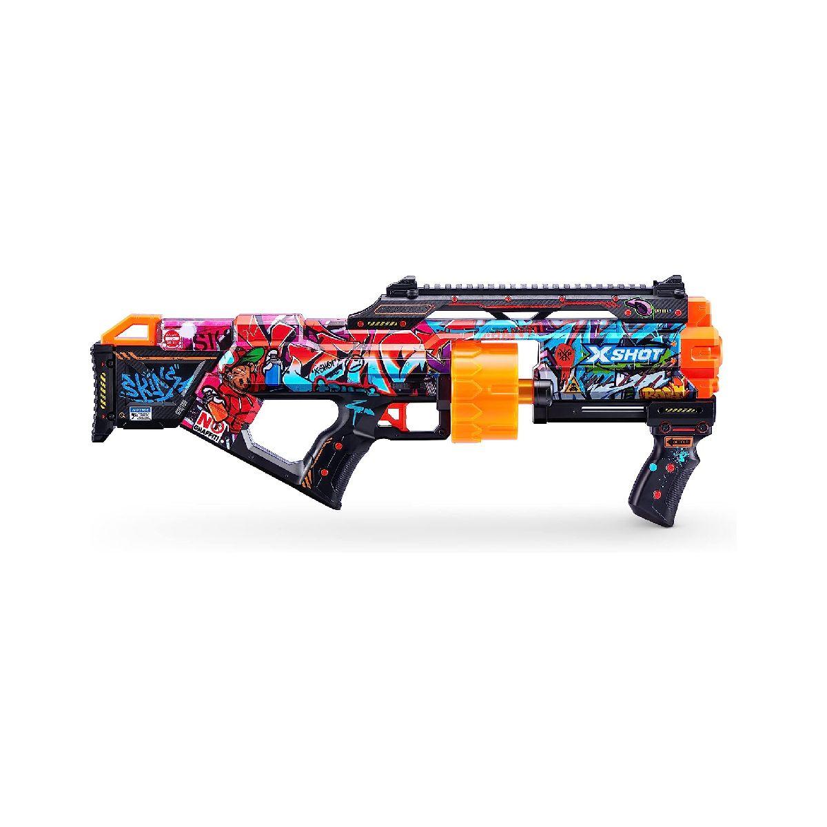 Lanza Dardos Last Stand Skins X-Shot - Graffiti-4