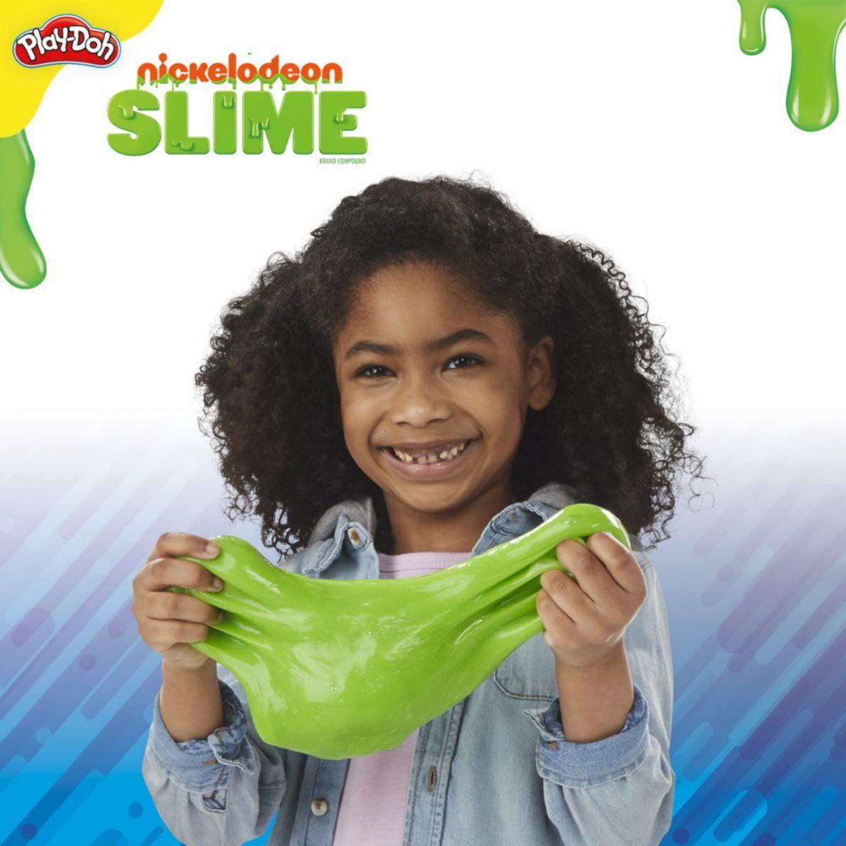 Play-Doh Nickelodeon Slime Slime Superelastico - Verde-8
