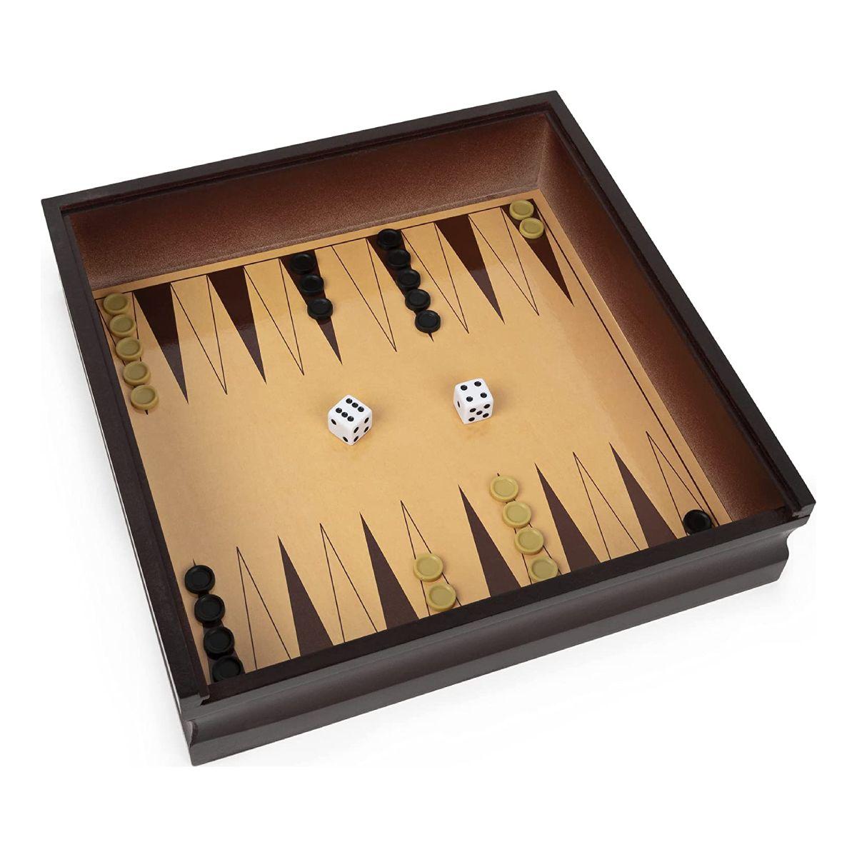 Pack 11 Juegos De Mesa Clásicos En Caja De Madera-5