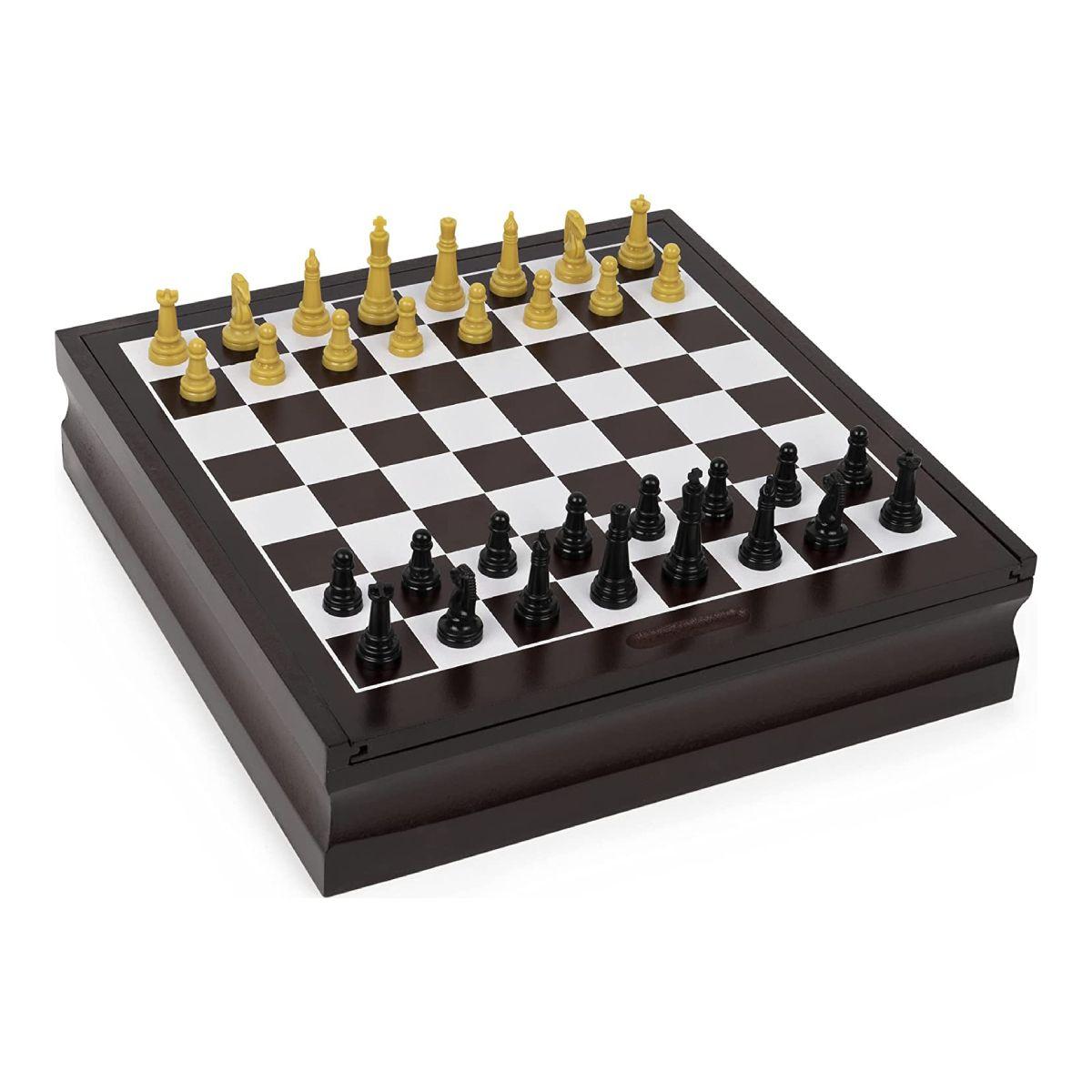 Pack 11 Juegos De Mesa Clásicos En Caja De Madera-8