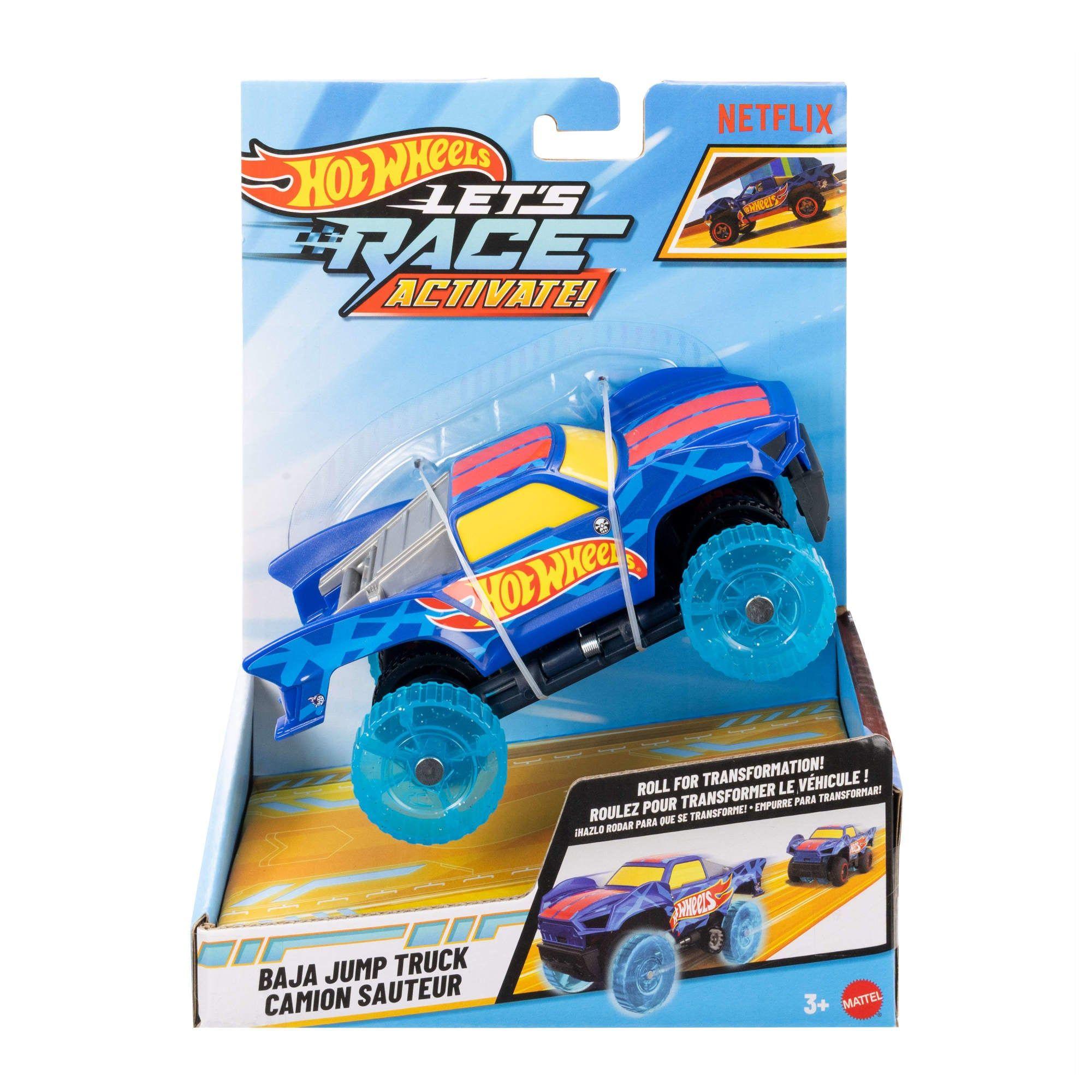 HOT WHEELS AUTO LET'S RACE SORPRESA - BAJA JUMP TRUCK-0