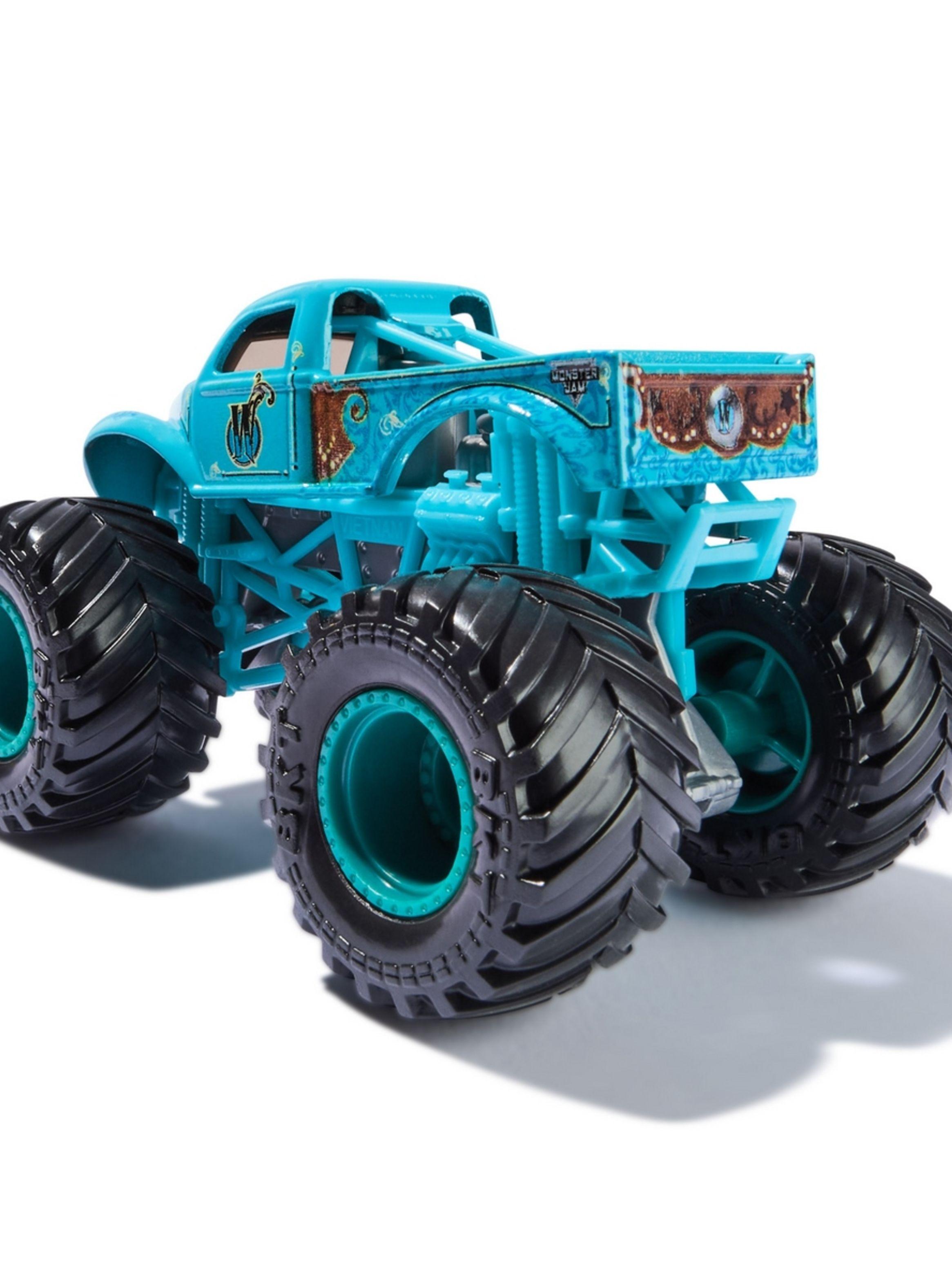 Vehículos Monster Jam 1:64 pack 2 Grave Digger vs W-5