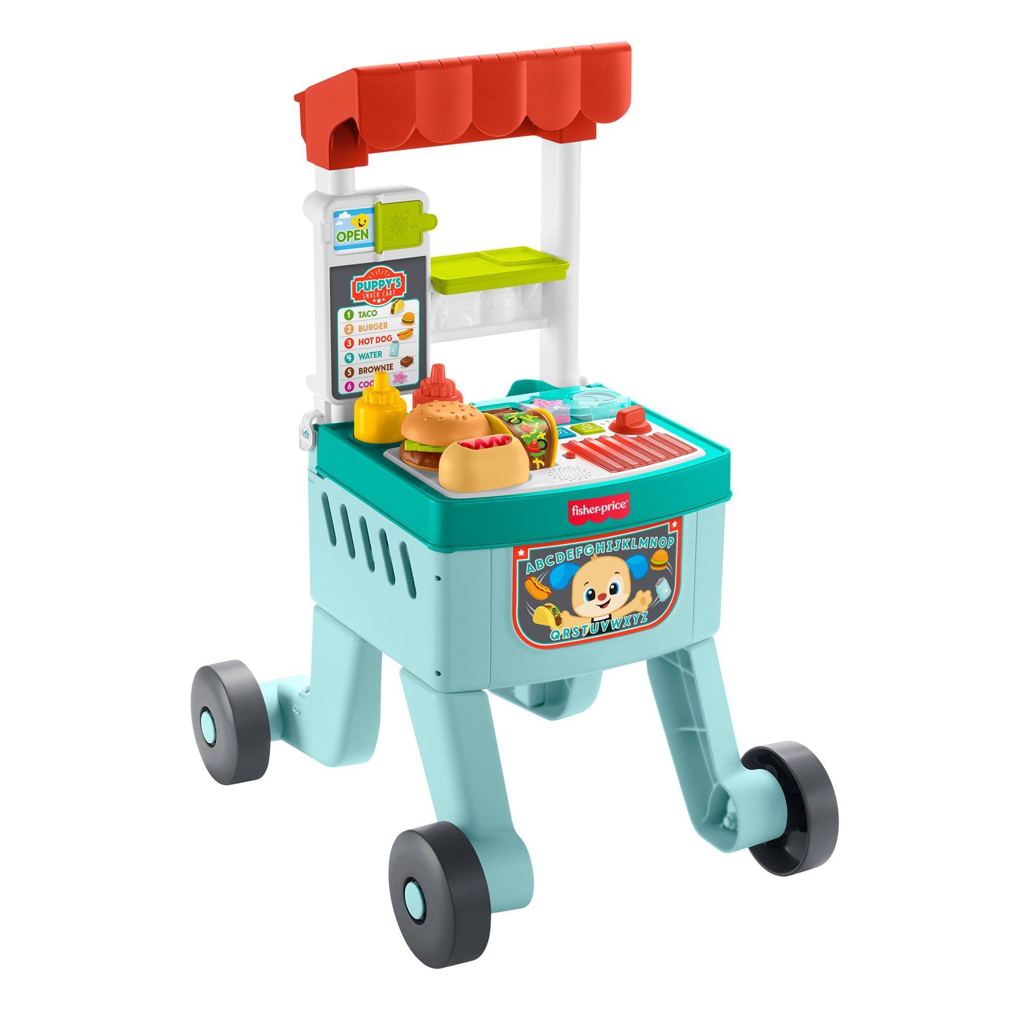 FISHER-PRICE ANDADERA PARA BEBÉS CARRO DE SNACKS 4 EN 1-1