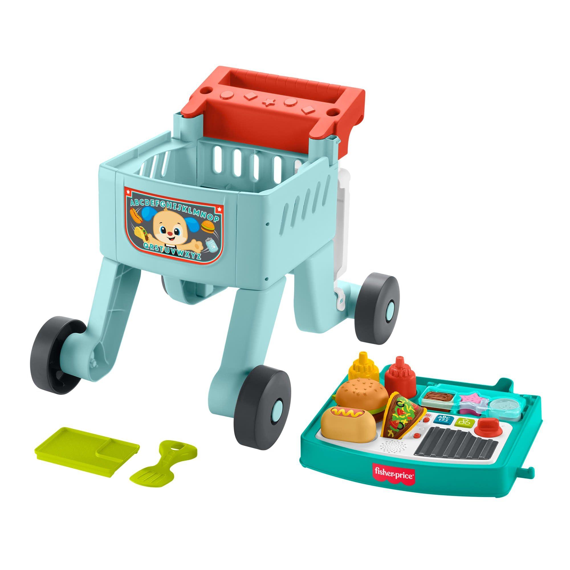 FISHER-PRICE ANDADERA PARA BEBÉS CARRO DE SNACKS 4 EN 1-4
