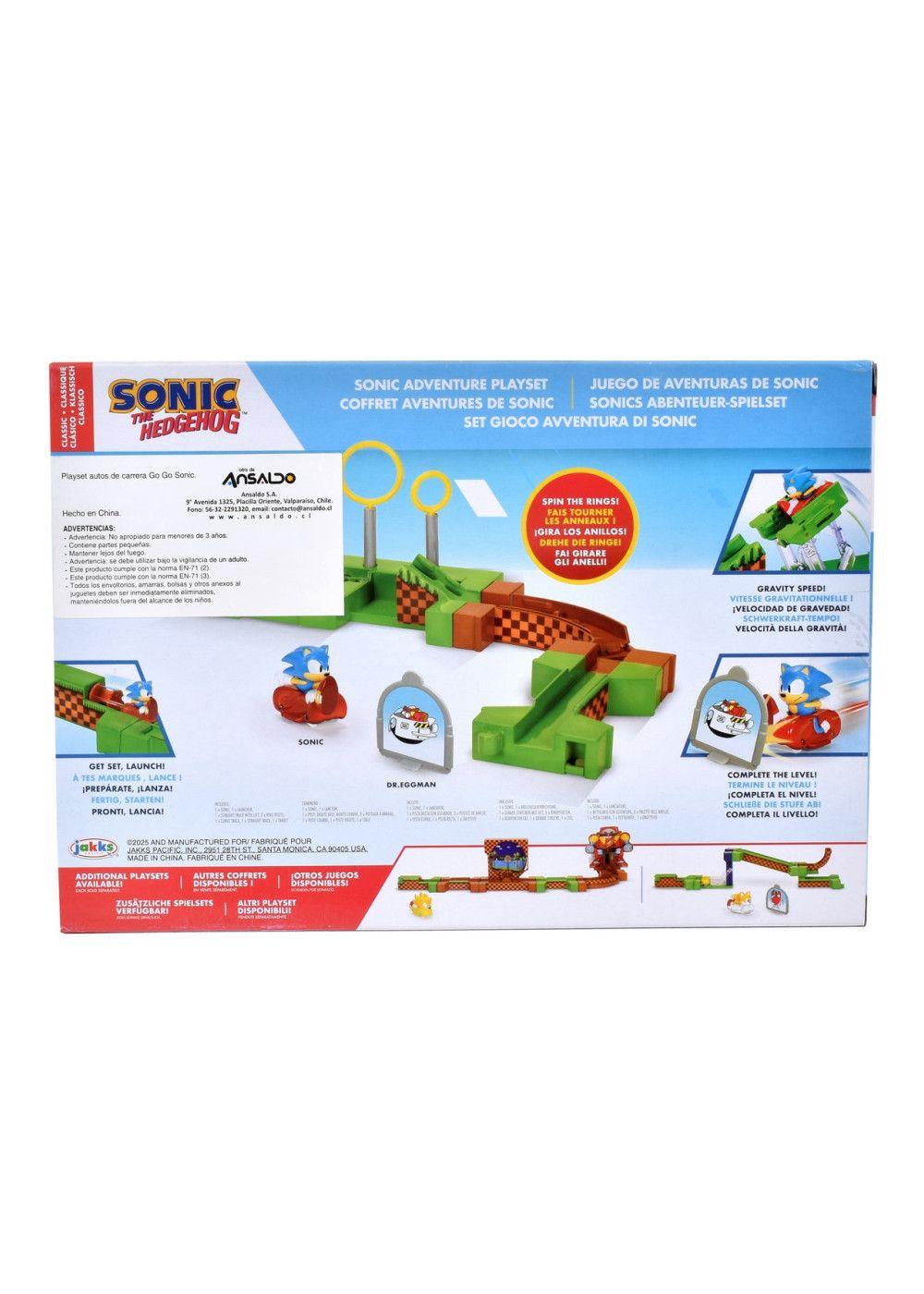 Playset Autos De Carrera Go Go Sonic -Sonic-6
