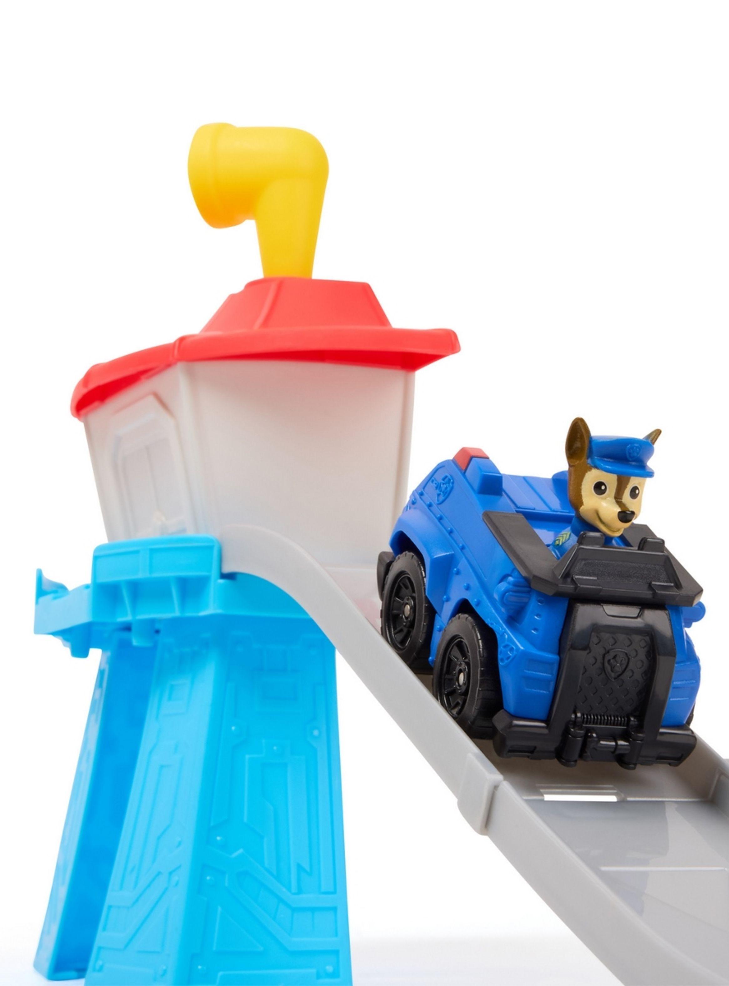 Vehículo Paw Patrol mini torre Chase con auto-3