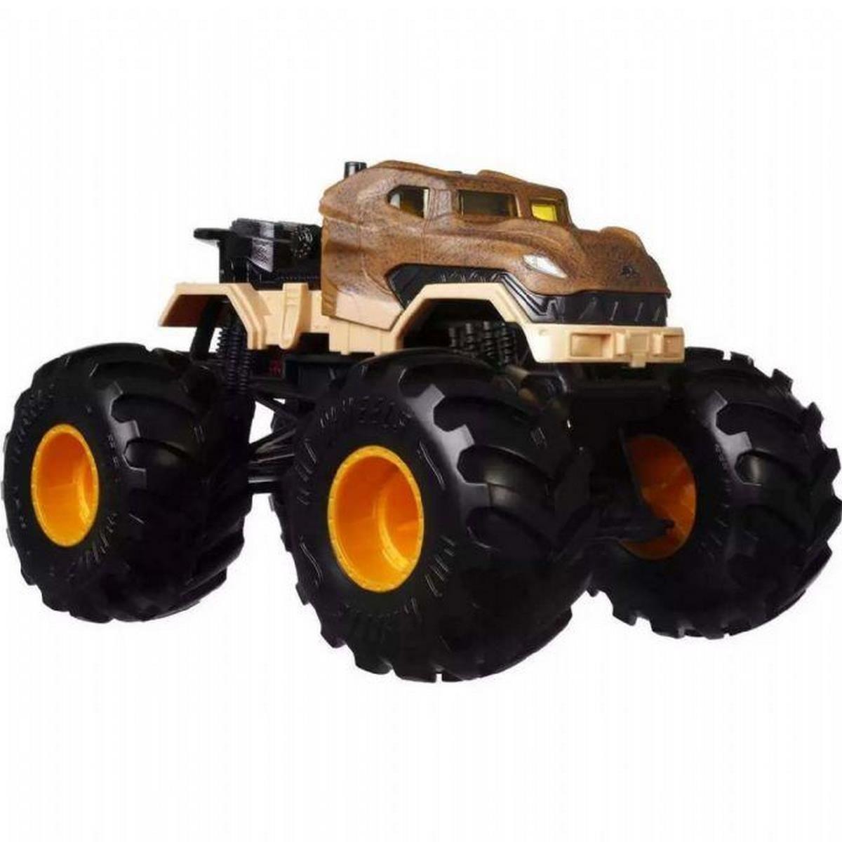 HOT WHEELS MONSTER TRUCKS ESCALA 1:24 - TYRANNOSAURUS REX-0