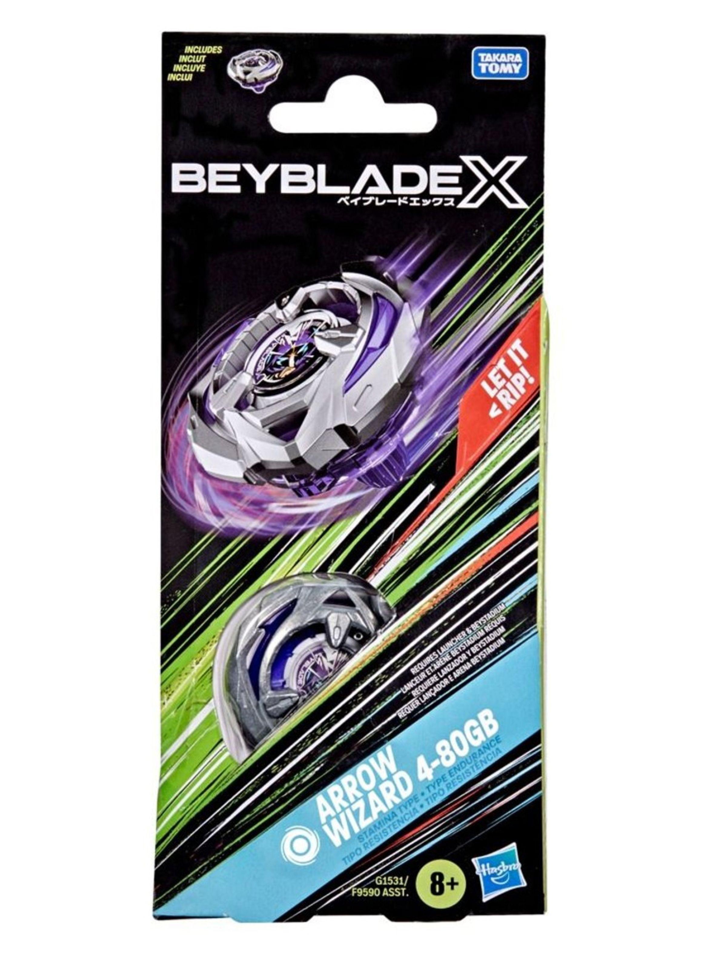 Beyblade x booster single top ast - arrow wizard 4-80gb-2