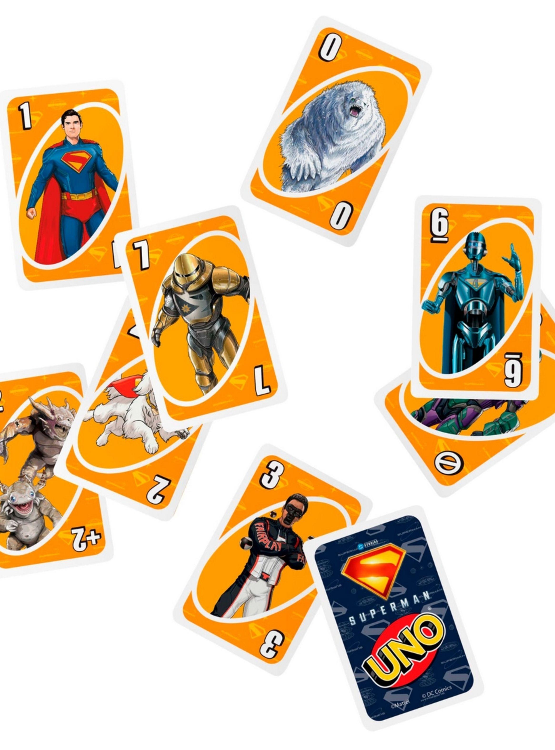Juego De Mesa Uno Superman Movie-2