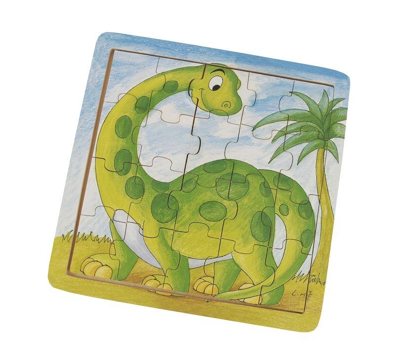 Puzzle Dinosaurio Madera Dactic-0