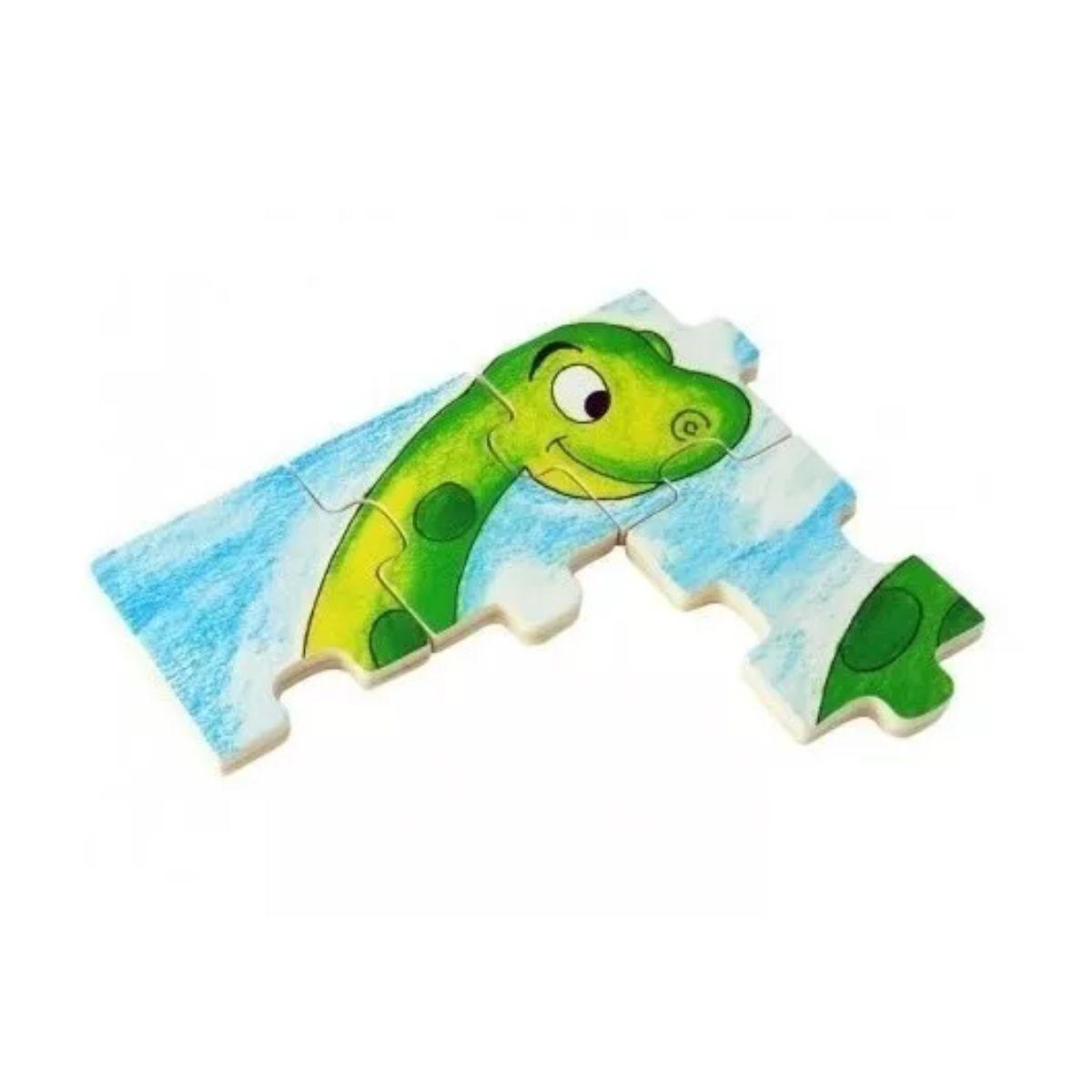 Puzzle Dinosaurio Madera Dactic-2