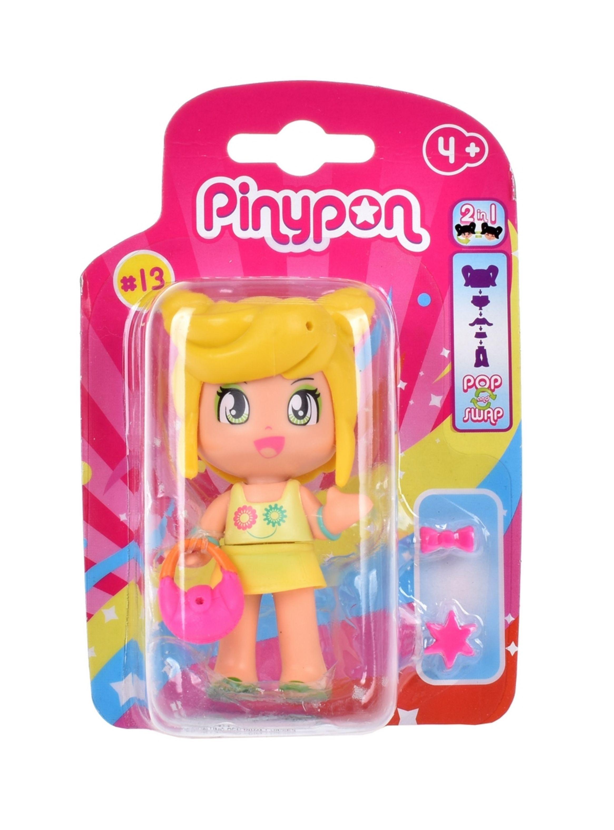 Muñeca Emocional Doble Cara Y Acc Pinypon-Cabello Amarillo-2