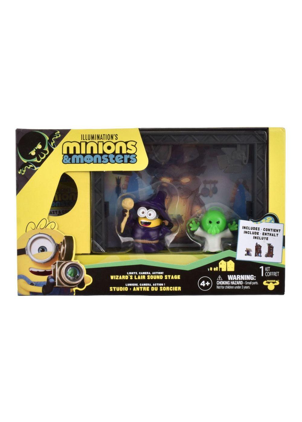 SET 2 MINI FIGURA MINIONS 3 - MAGO-2
