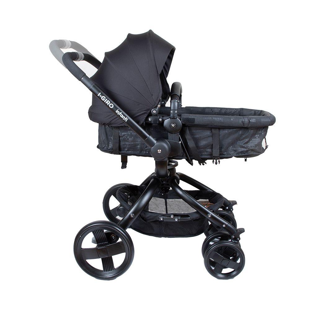 Coche Travel System I-Giro Bright Black Infanti-5