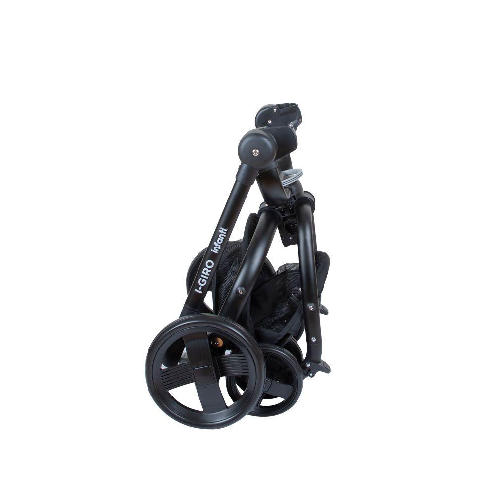 Coche Travel System I-Giro Bright Black Infanti-7